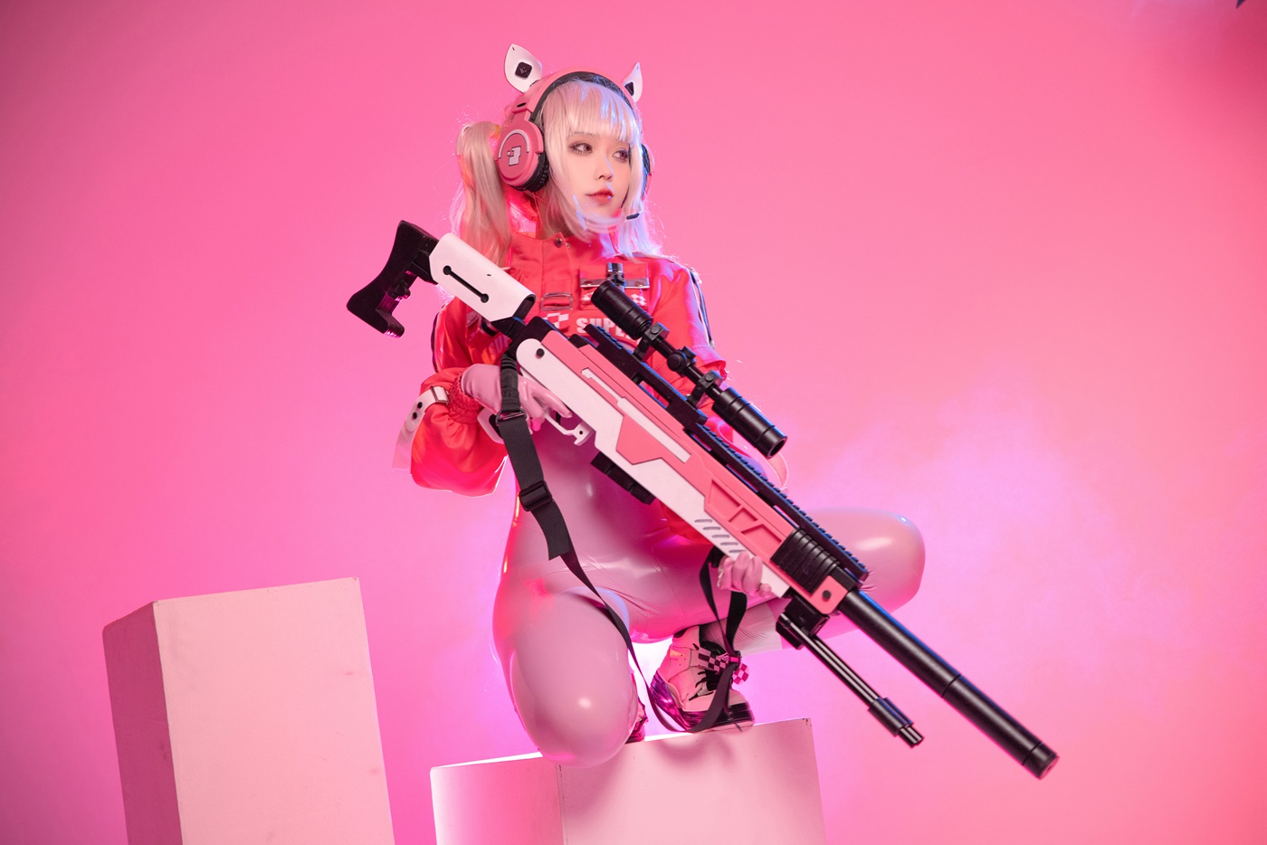 G44不会受伤 NIKKE爱丽丝 [21P/359MB]