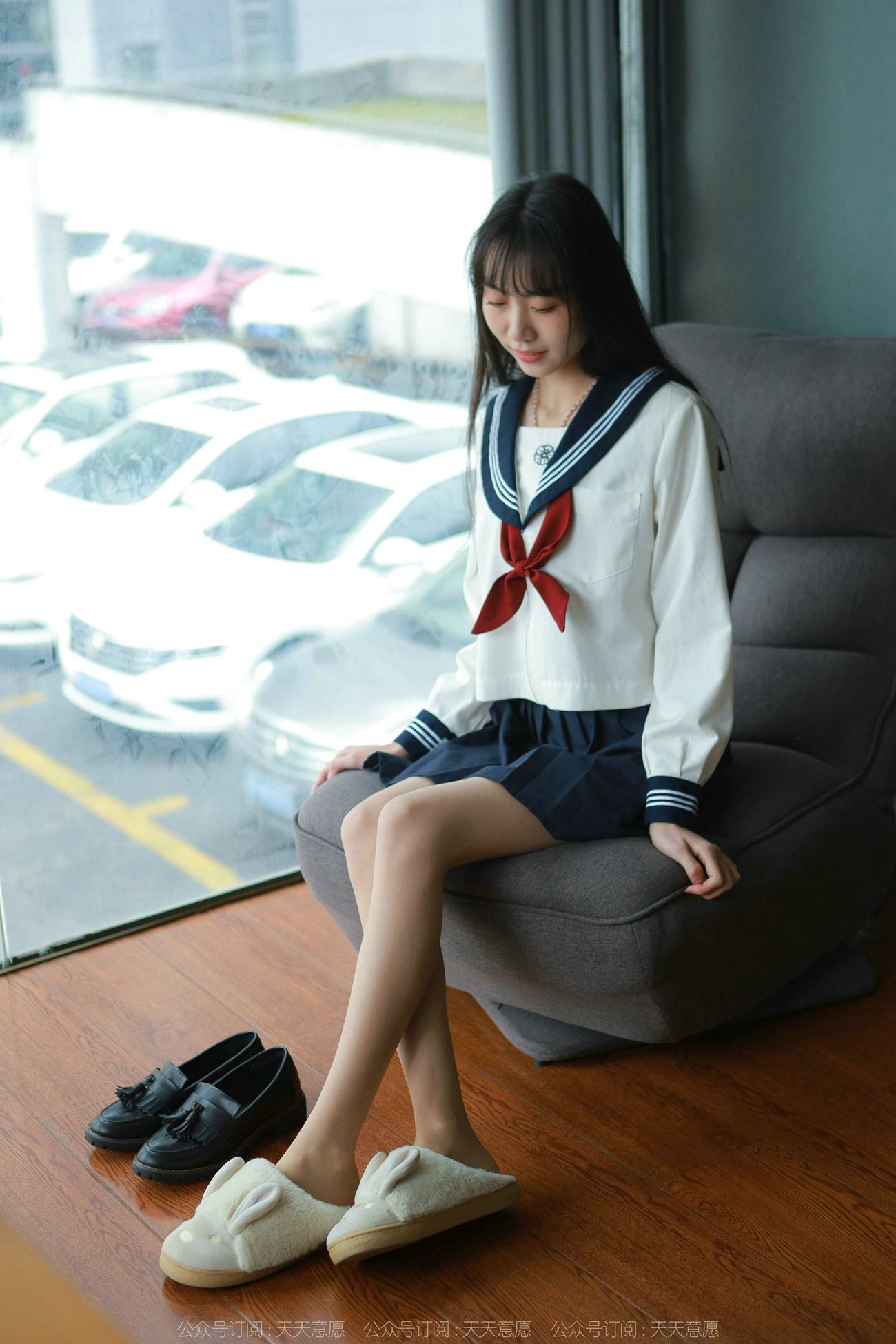 [IESS异思趣向] 2022.03.03 丝享家1018：团团《可爱JK装》[82P/81MB]