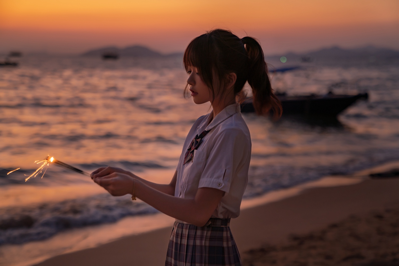 桜桃喵 - 逐海[17P/444MB]