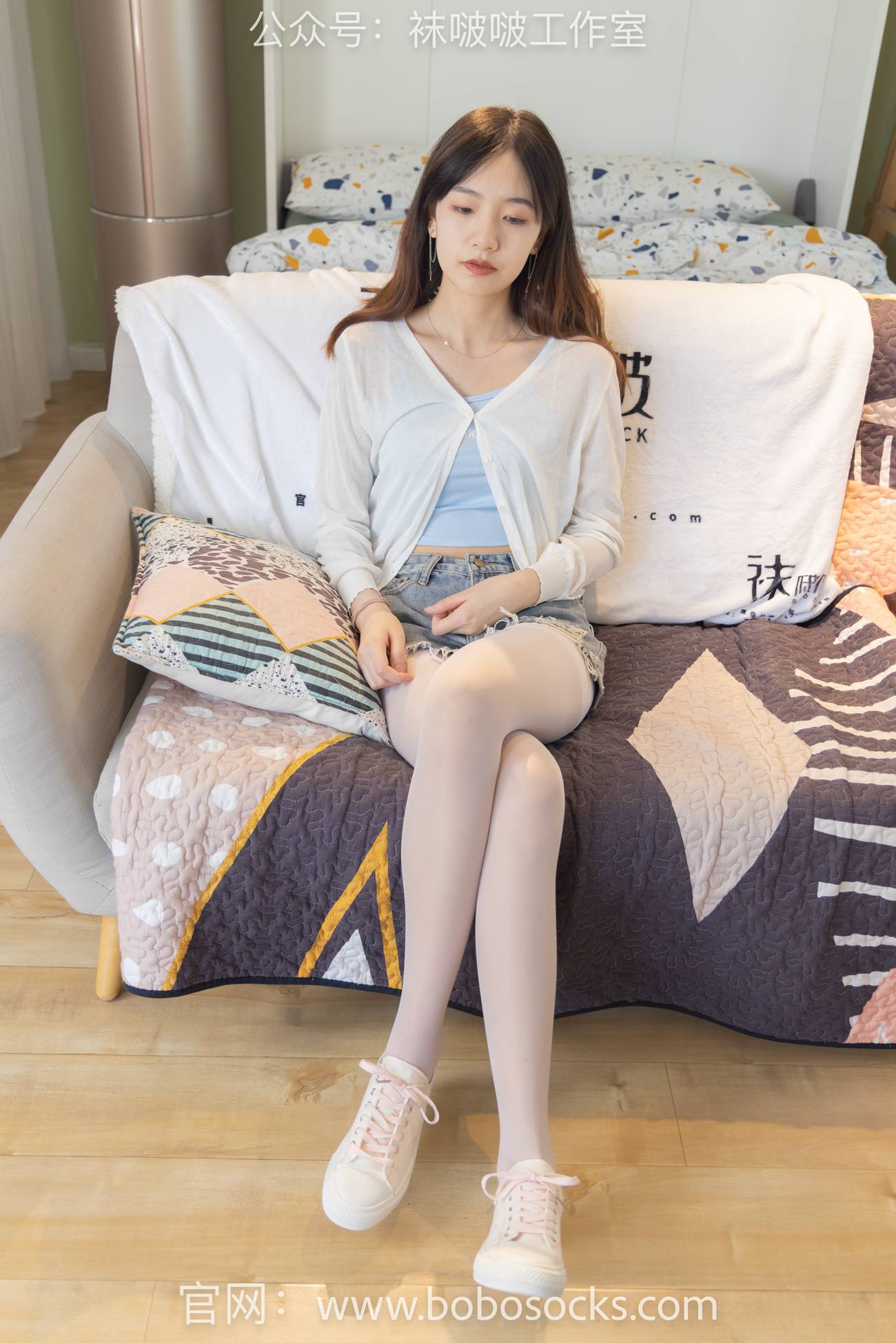 [BoBoSocks袜啵啵]NO.102 小甜豆-板鞋、白丝[140P/1V/5.37GB]