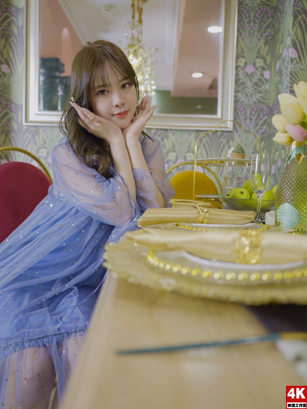 [Ligui丽柜]2022.04.22《法式幽默》小琳琳[86+1P/145MB]