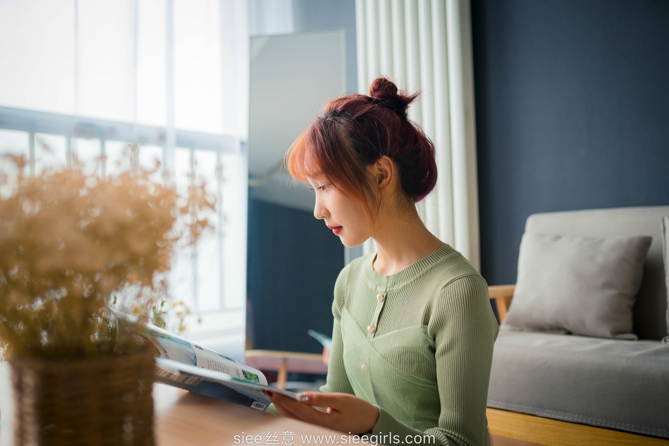 [SIEE丝意] NO.473 绿色莲衣裙 厚肉丝 [70P/159MB]