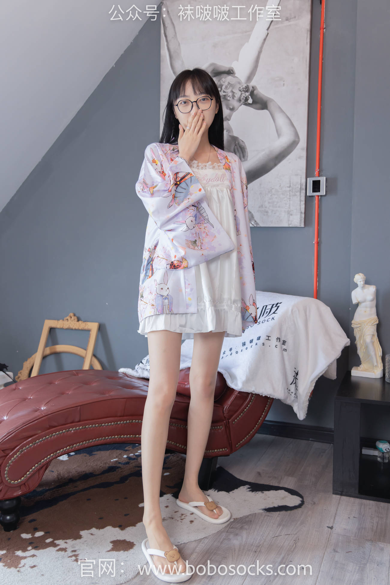 [BoBoSocks袜啵啵]NO.112 稚予-人字拖、肉丝[144P/1V/5.89GB]