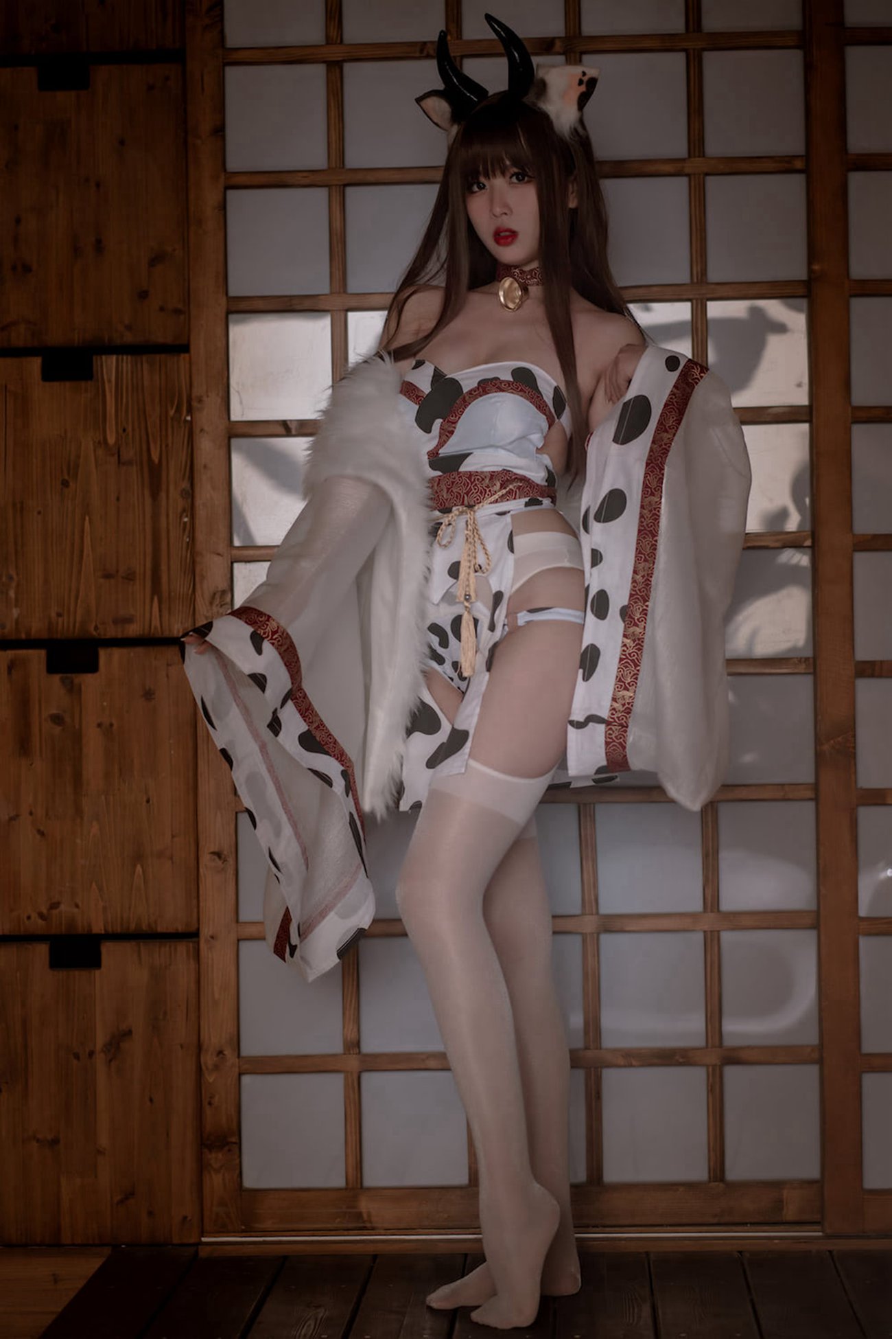 轩萧学姐 - 牛牛和服 [47P/240MB]