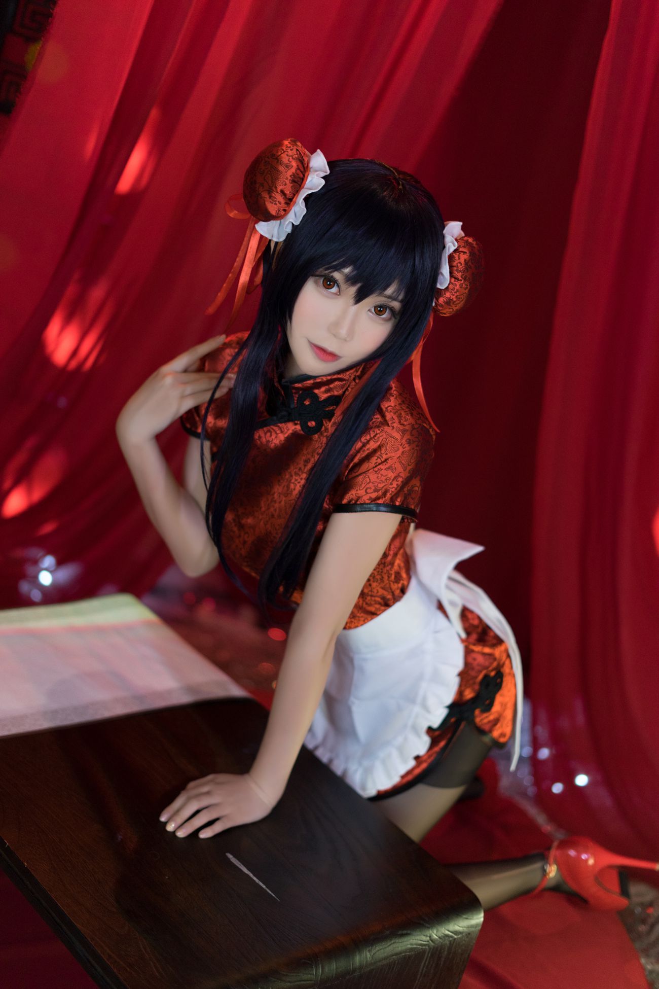 大肉丸Amiee - 旗袍[7P/123MB]