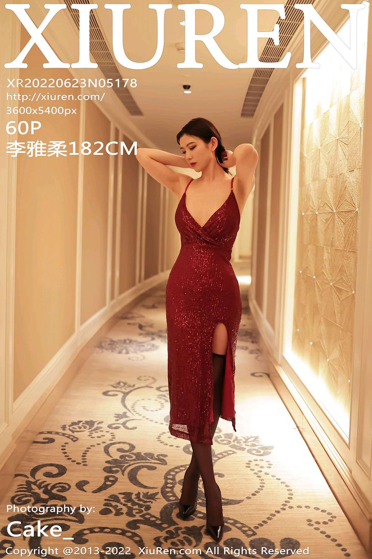 [Xiuren秀人网]2022.06.23 NO.5178 李雅柔182CM[60+1P/646MB]