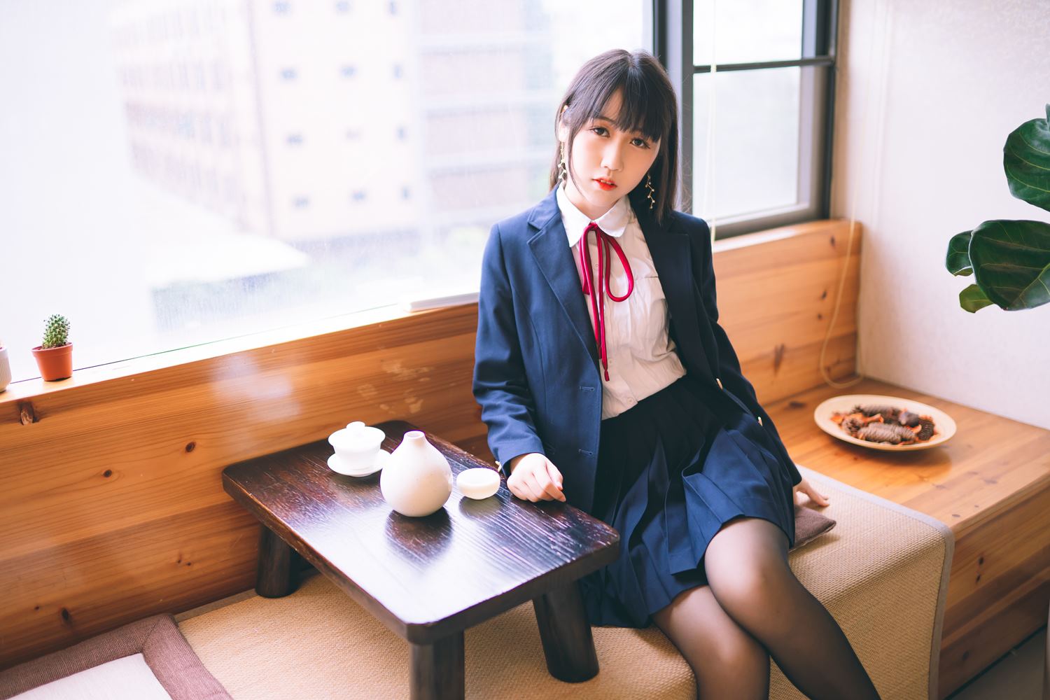 不呆猫  - 校服JK[64P/4V/518MB]