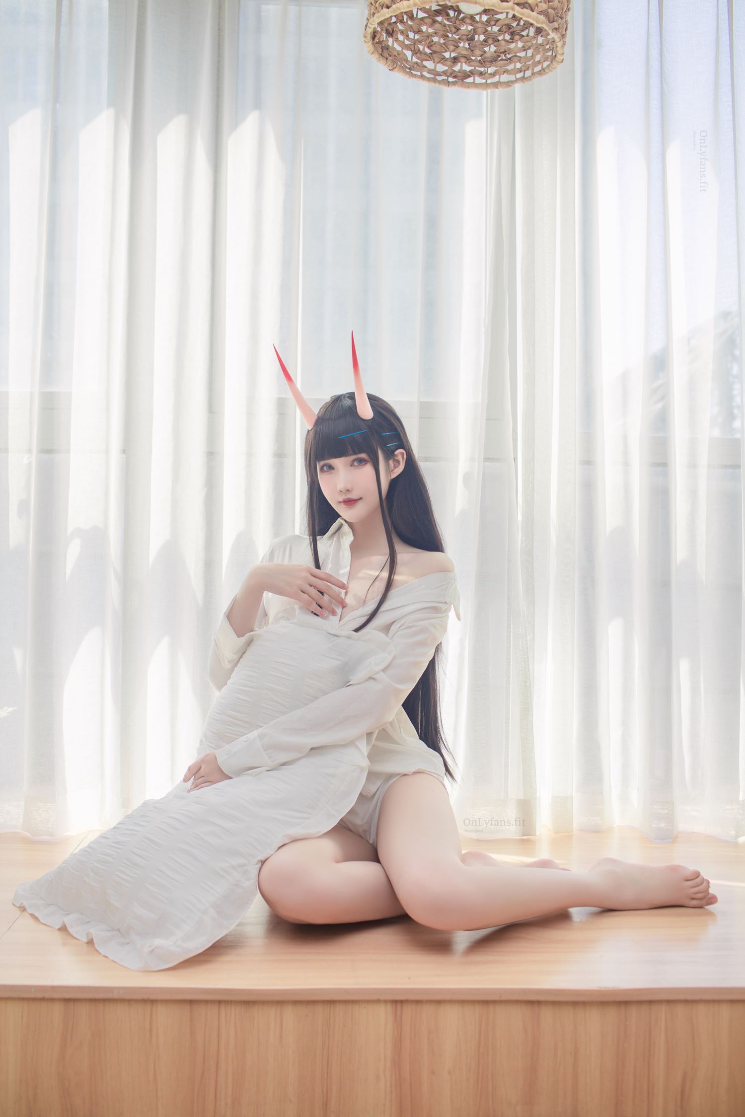 花兮_honoka - 能代 宁静的六叠间[18P/393MB]