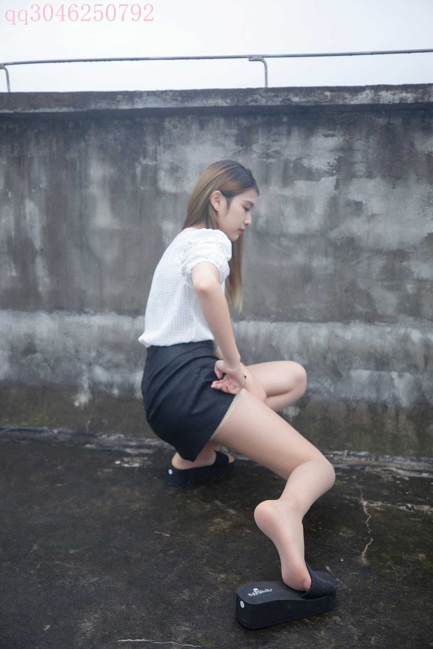 [MSLASS梦丝女神]2021.09.28 天台肉丝 王晓瑞[70P/491MB]