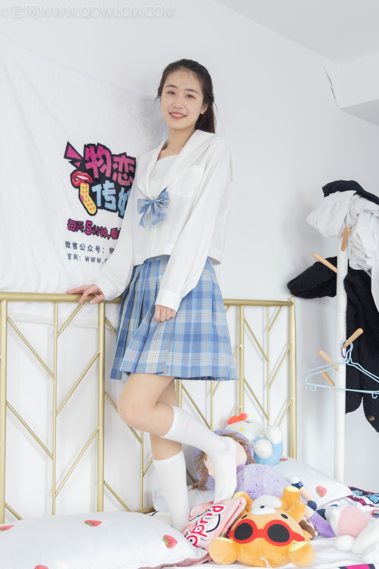 物恋传媒 NO.1152 菜菜-校园时光[141P/1V/3.53GB]