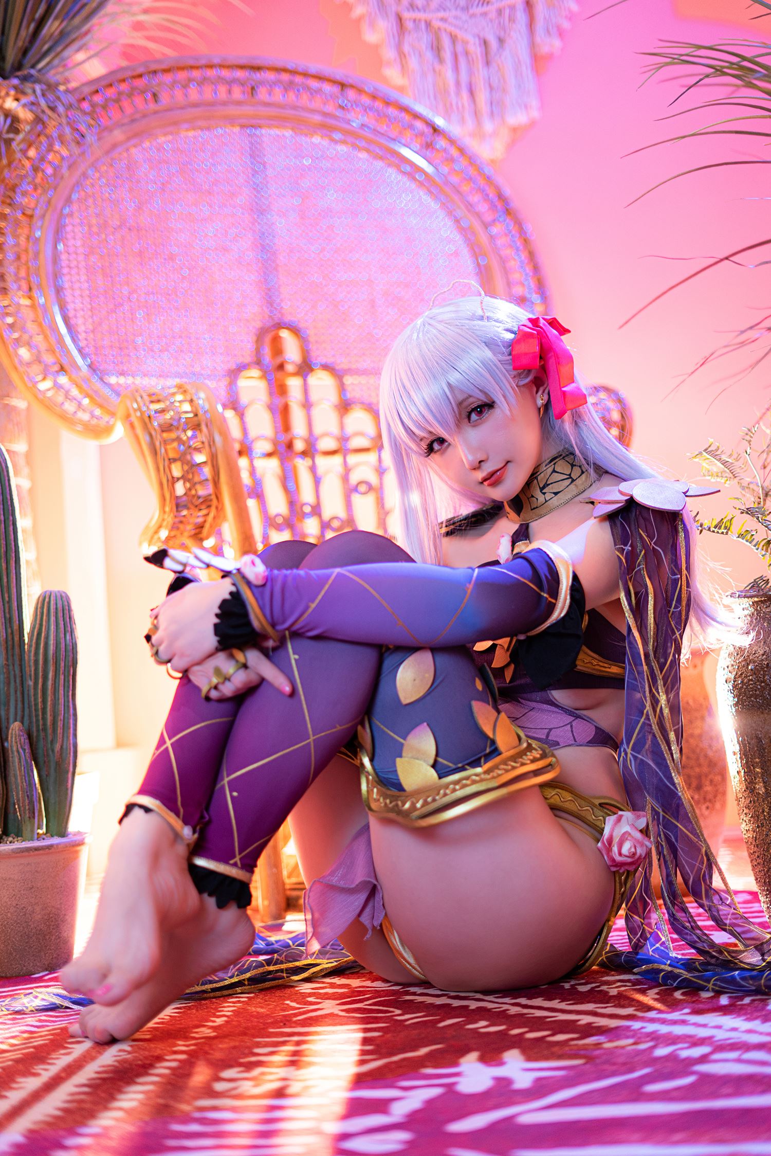 网紅Coser@星之迟迟 秘密花园 伽摩 [19P/104MB]