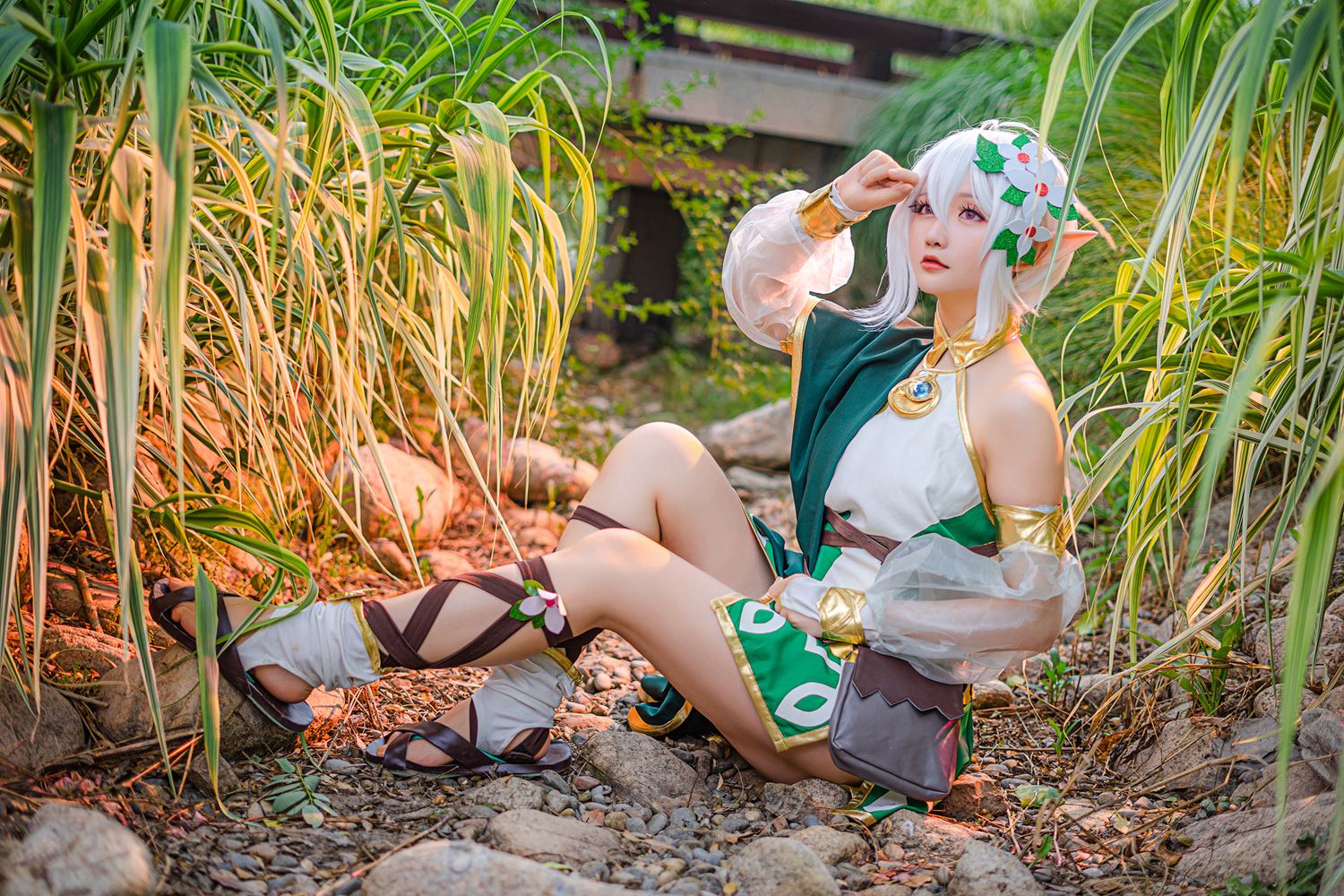 微博红人@星之迟迟 秘密花园 可可萝 [17P/84MB]