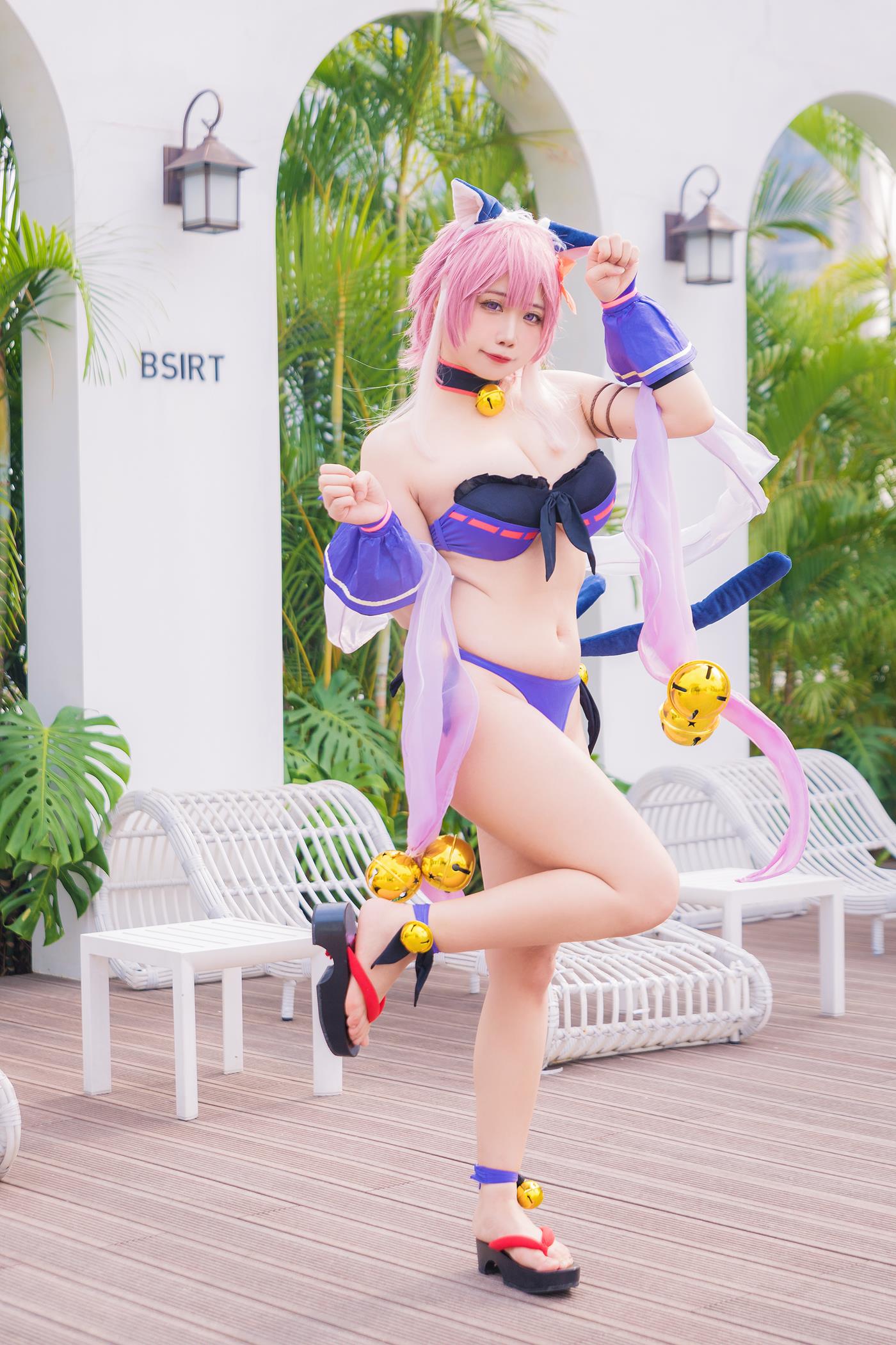 贞子蜜桃  九月舰长 宮坂珠希泳装 [30P/388MB]