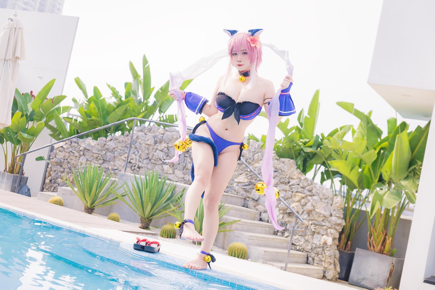 贞子蜜桃  九月舰长 宮坂珠希泳装 [30P/388MB]