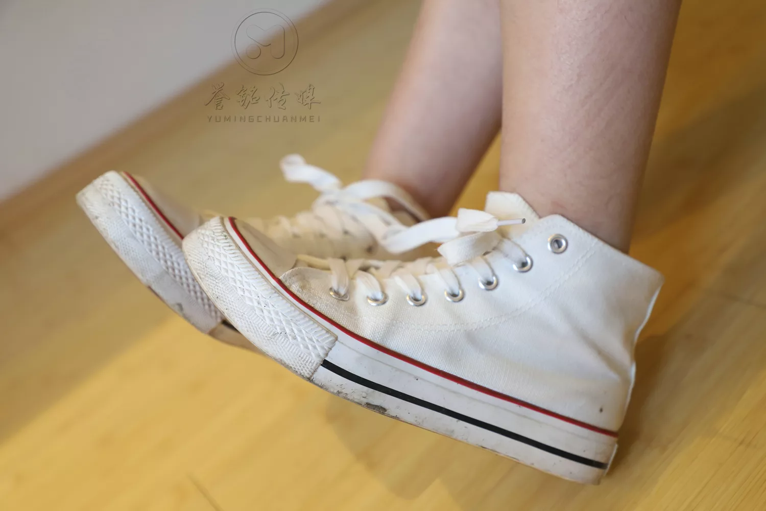 [誉铭传媒]袜足摄影 2019年 NO.017 爱心白棉袜[148P/1V/1.23GB]