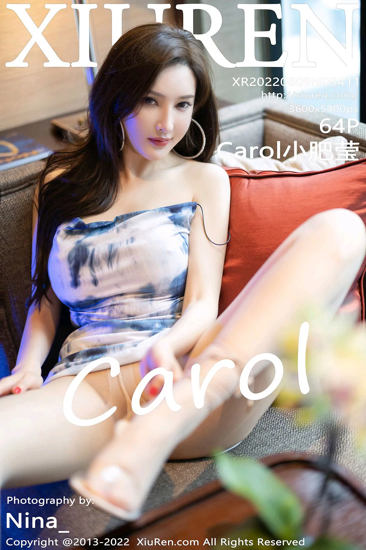 [Xiuren秀人网]2022.08.09 NO.5411 Carol小肥莹[64+1P/675MB]