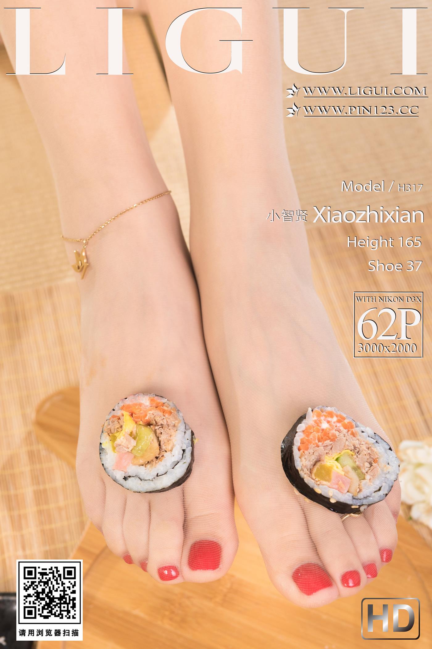 [Ligui丽柜]2022.10.17 香欲寿司 小智贤[62+1P/68.2MB]