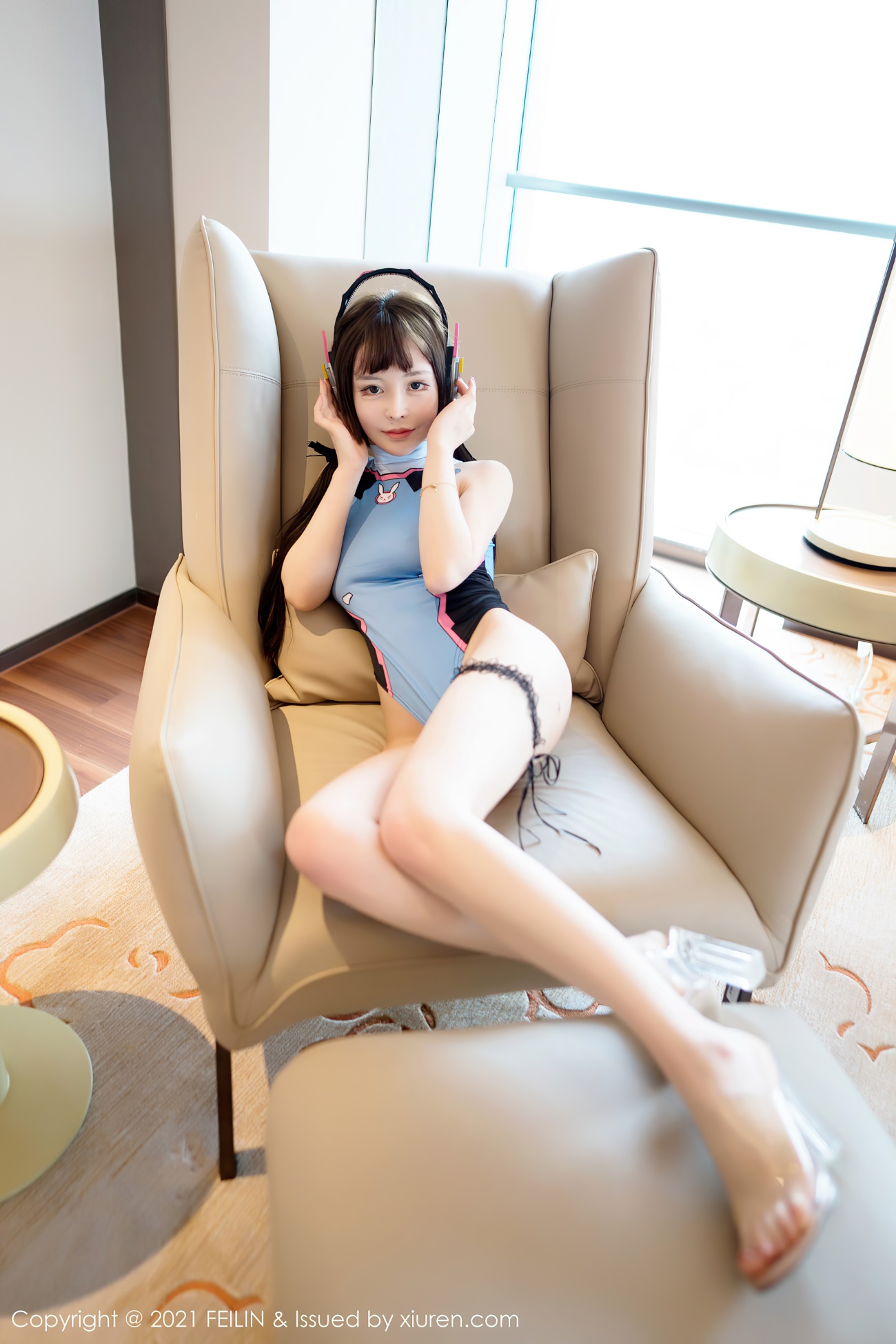 [Feilin嗲囡囡]2021.02.18 VOL.374 哩哩呀[41+1P/374MB]