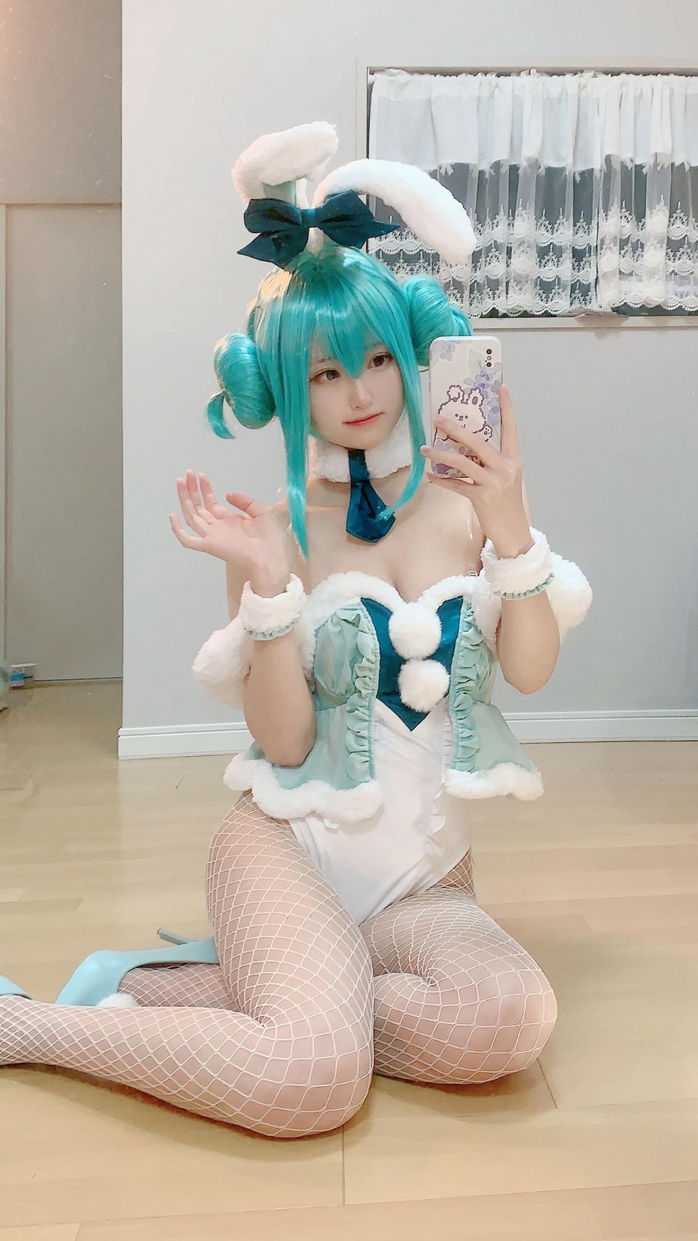 千阳(ちよ) 初音兔女郎 [27P/46MB]