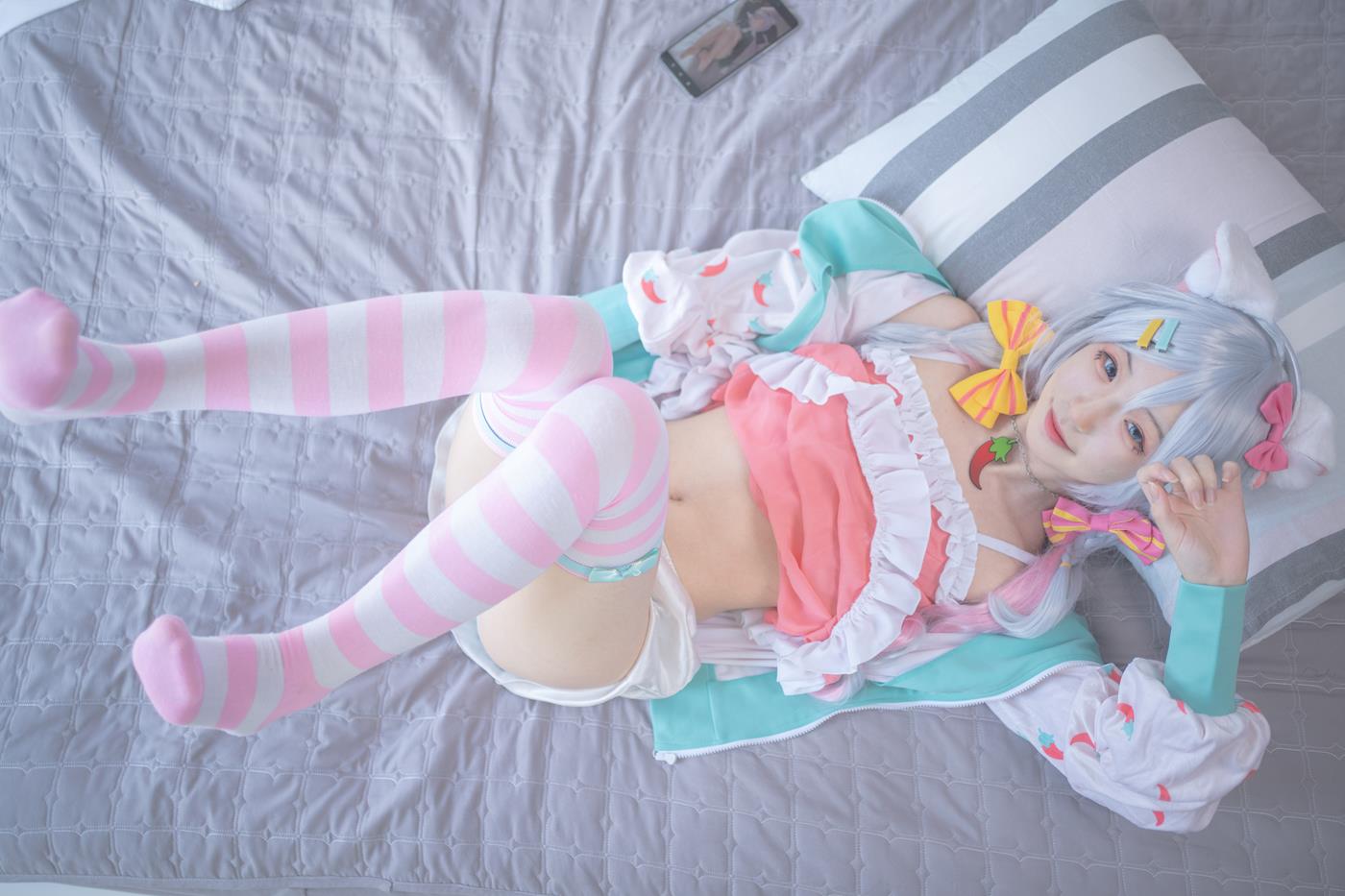 SA_海藻酸钠 - 神乐七奈 星期一的慵懒[21P/200MB]