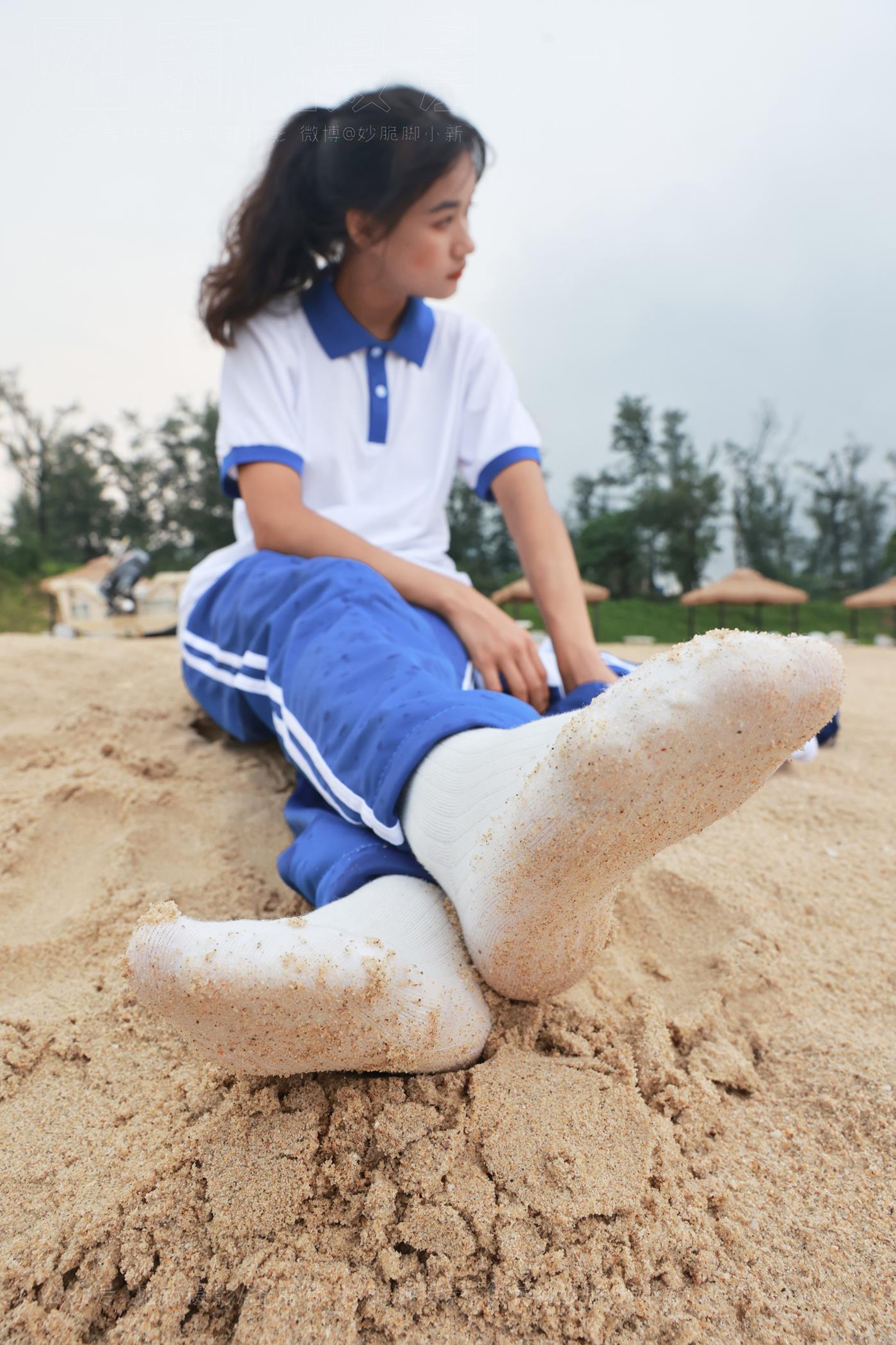 [见新摄影]NO.019 世界上最甜美的沙滩校园风，连海风都是甜的[252P/1V/1.68GB]