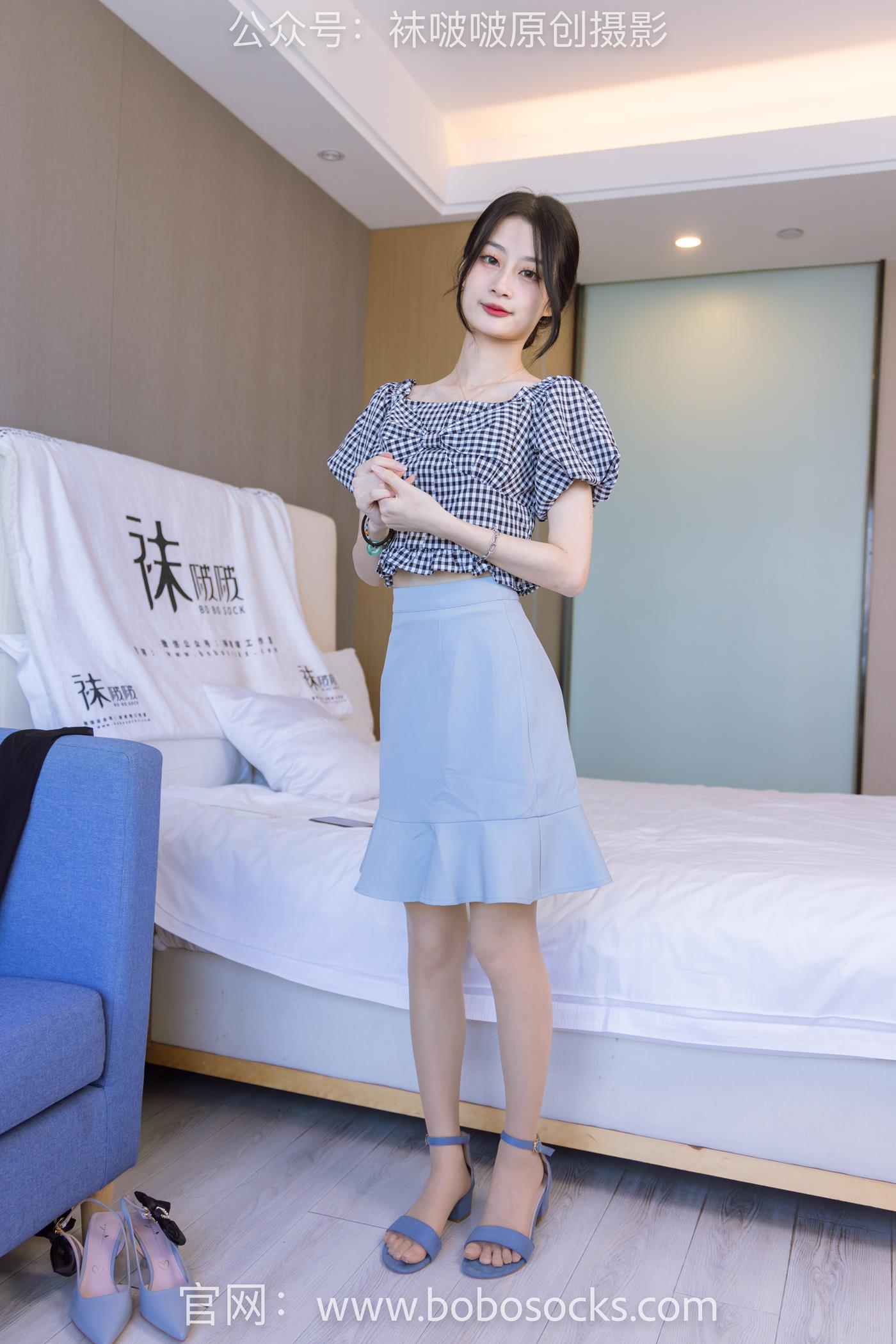 [BoBoSocks袜啵啵]NO.131 苏苏-两双高跟鞋、黑丝[140P/1V/5.91GB]