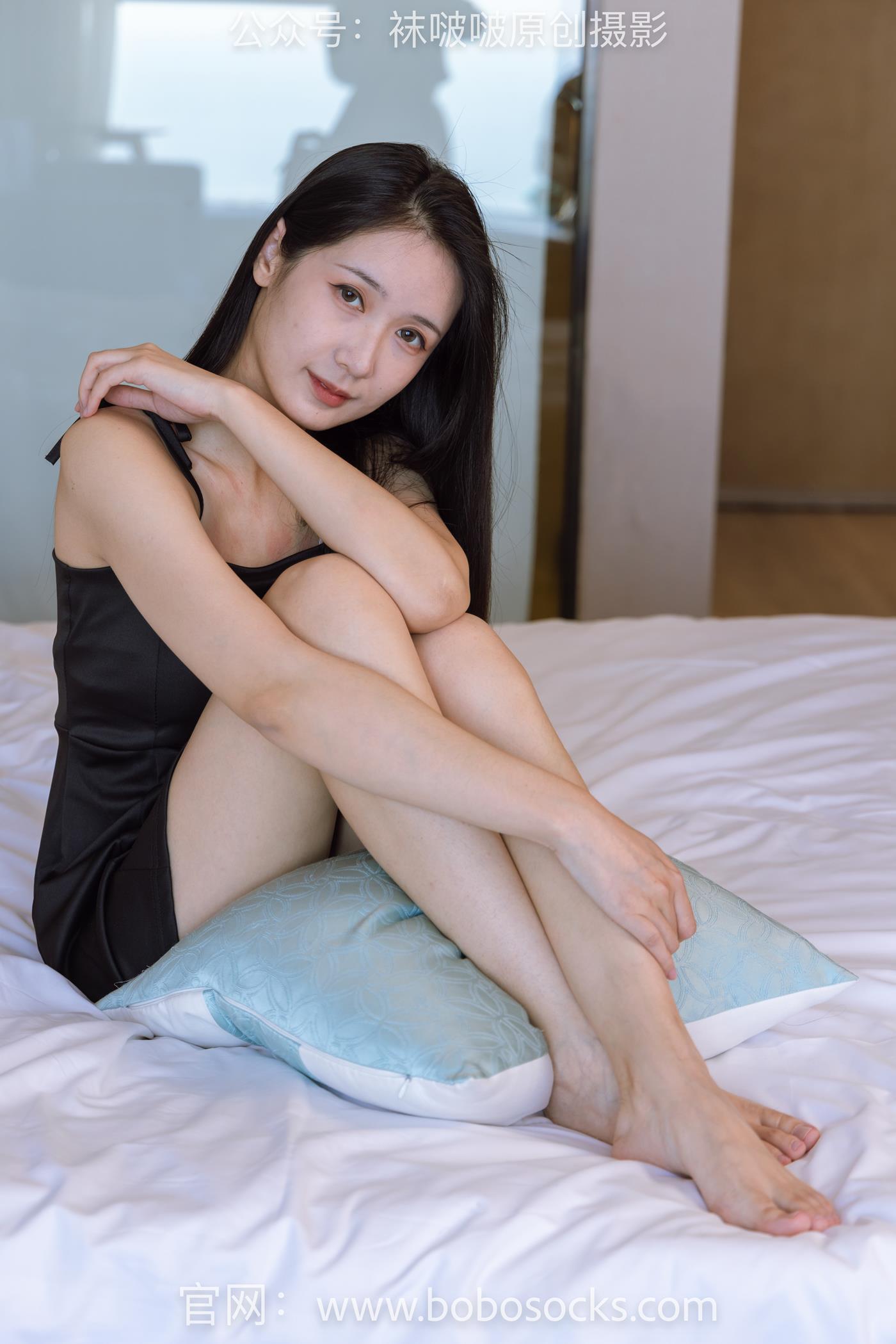 [BoBoSocks袜啵啵]NO.134 小安-高跟鞋 黑丝（脚尖加固款） 裸足[140P/1V/5.78GB]