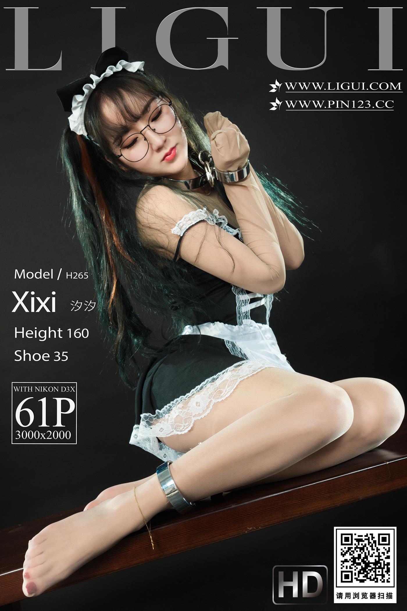 [Ligui丽柜] 2022.10.21《颜丝惩戒》汐汐 [62P/67MB]