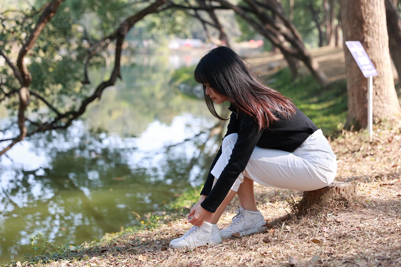 [见新摄影]NO.043 与小姐姐约拍植物园，逆光真的是美极了[270P/1.48GB]