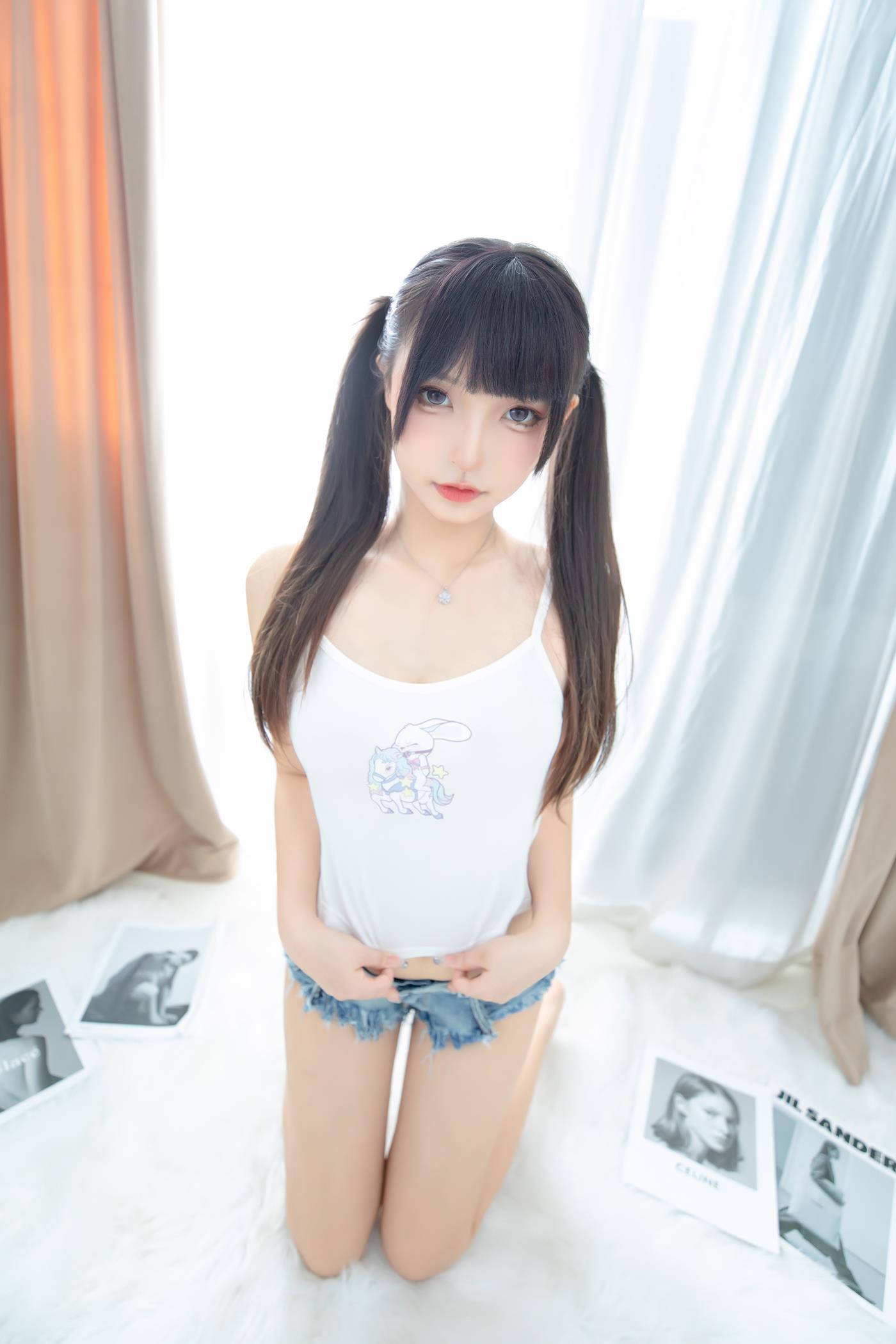 萝莉神楽板真冬  牛仔兔兔 [75P/152MB]