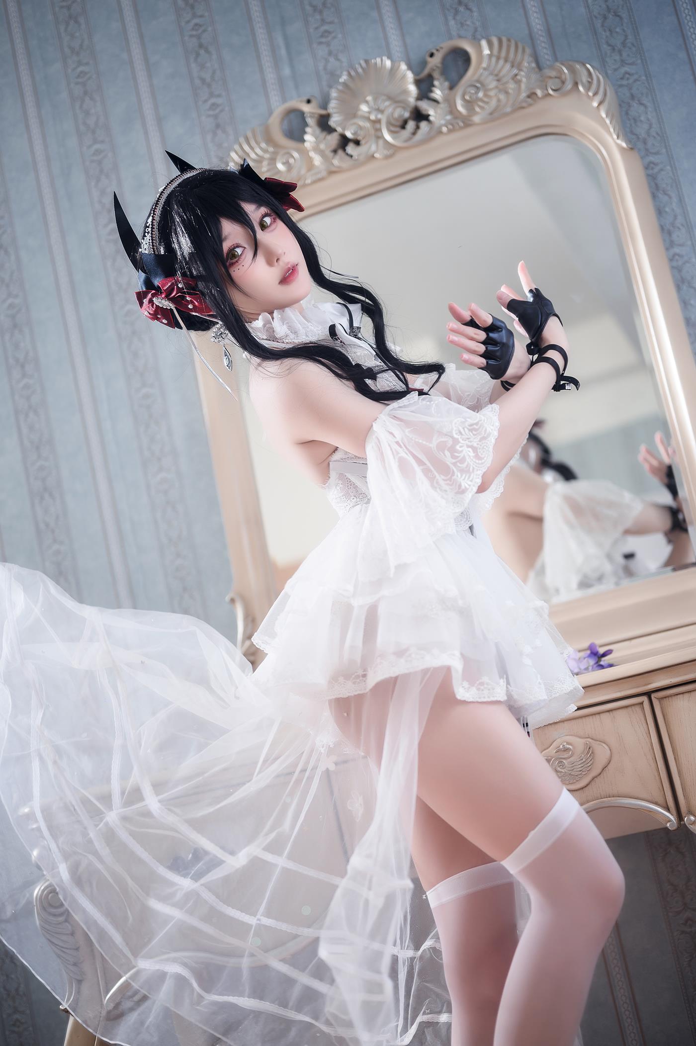 动漫博主阿包也是兔娘 明日方舟 伊内斯芭蕾 [25P/176MB]