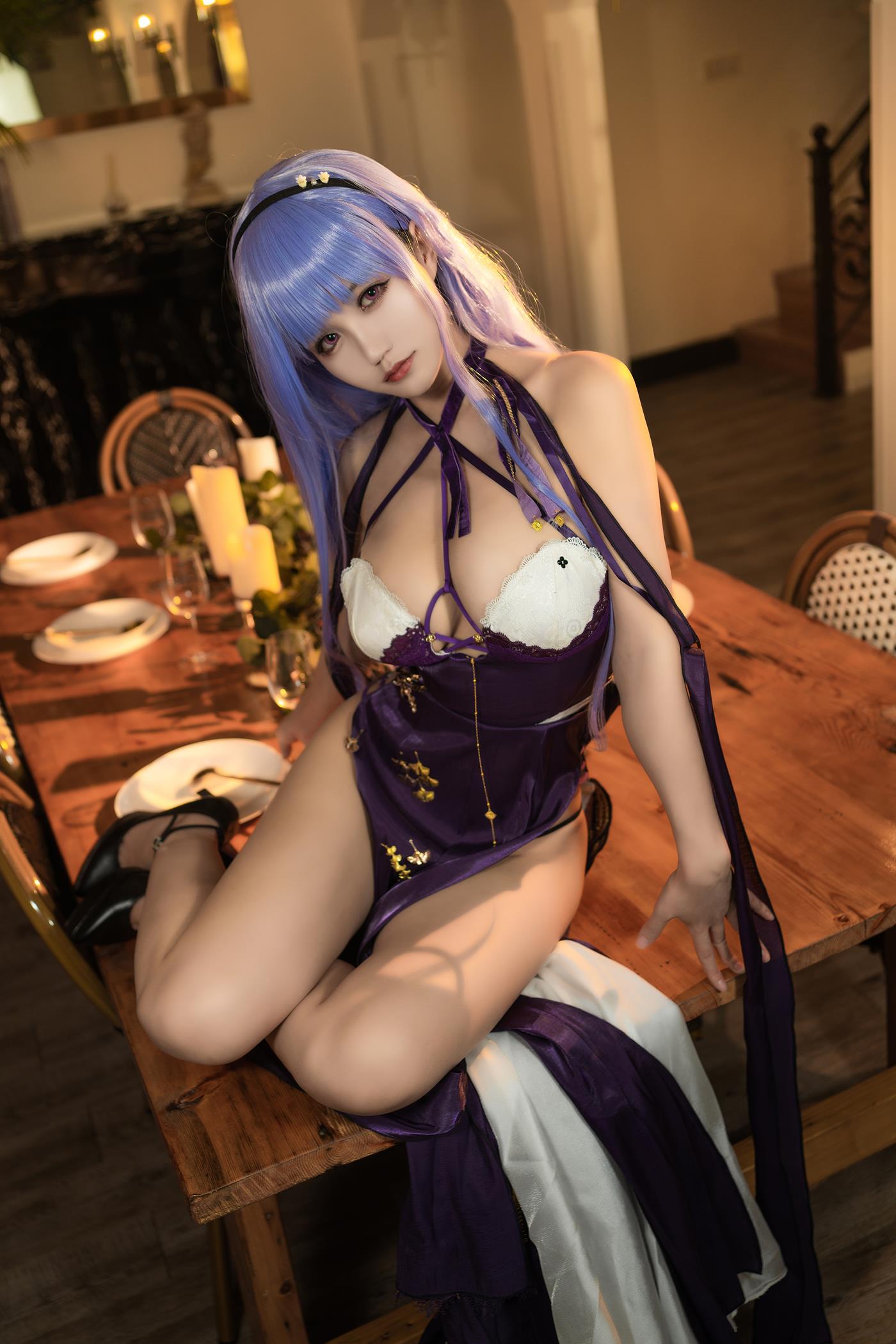 动漫博主小仓千代w  黛朵礼服 [19P/154MB]