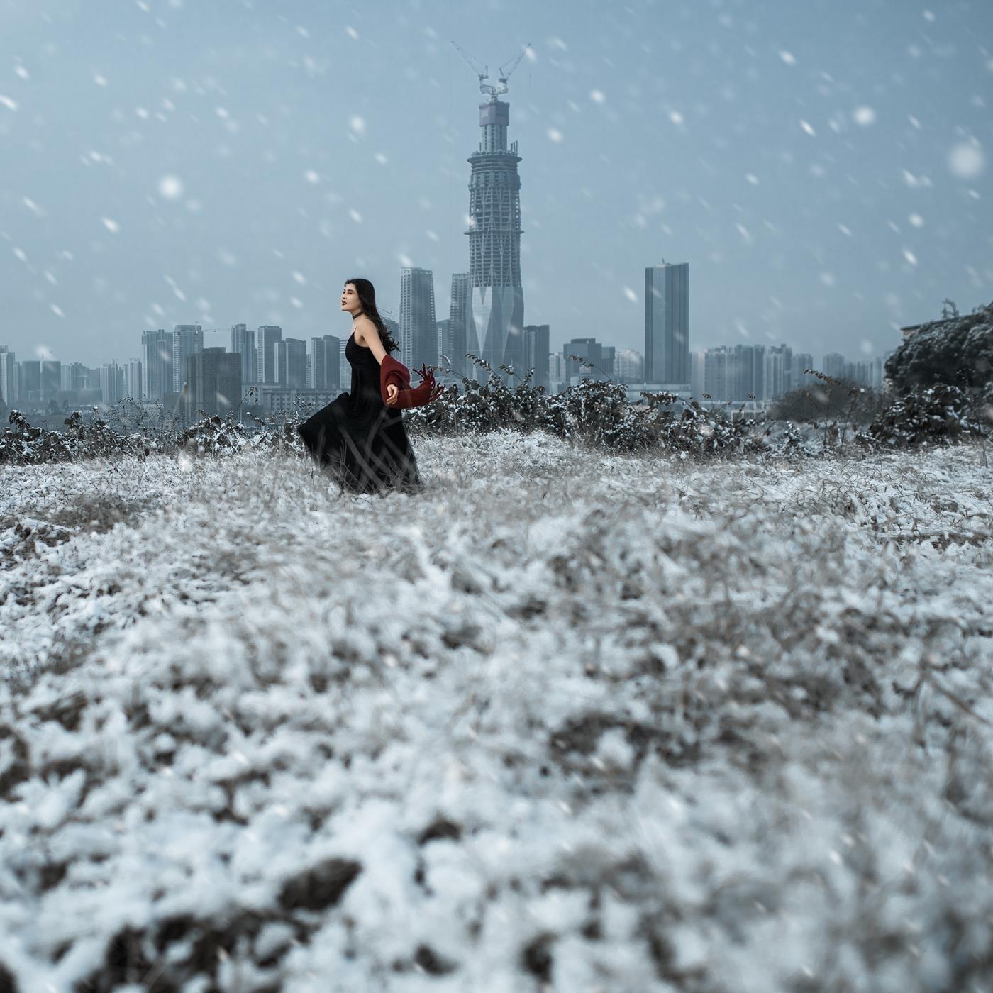 [YITUYU艺图语] 2021.12.29 THE SNOW CITY 翠花儿 [23P/392MB]