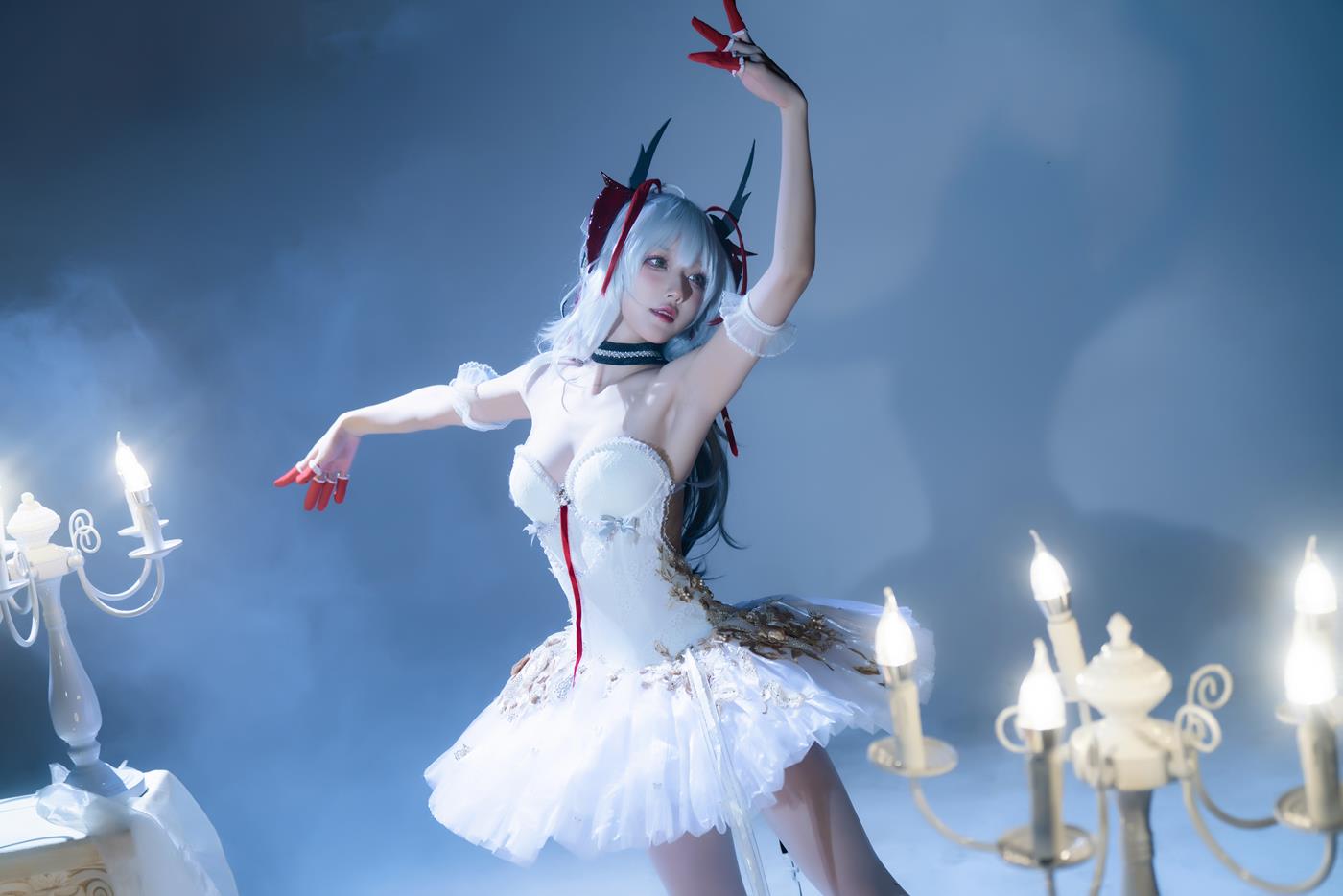 动漫博主阿包也是兔娘 明日方舟 芭蕾 [29P/617MB]