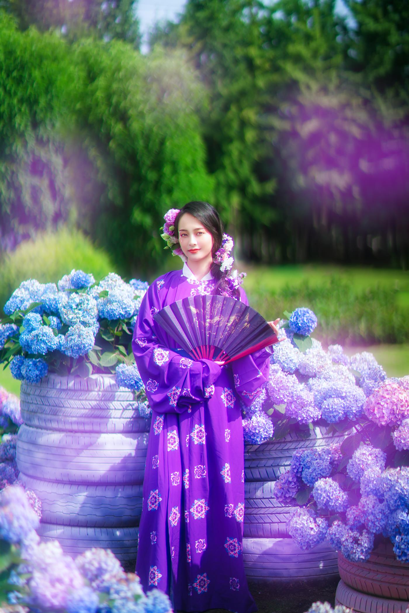[YITUYU艺图语] 2022.01.04 紫色初摄影夏 欢欢 [35P/481MB]