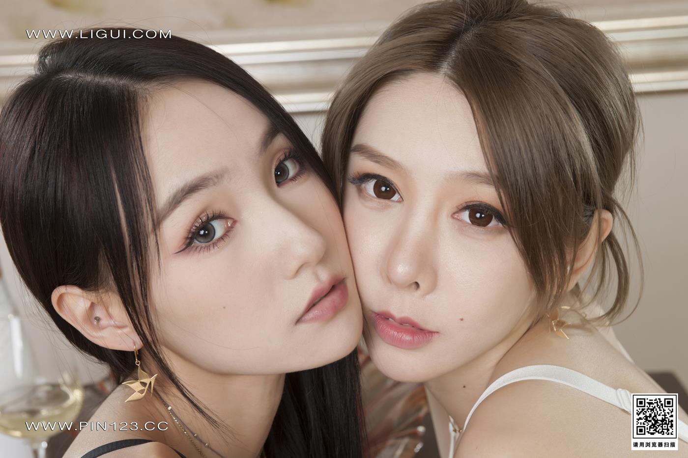 [Ligui丽柜]2022.11.26 足欲双生-下 兔子＆心心[60+1P/67MB]