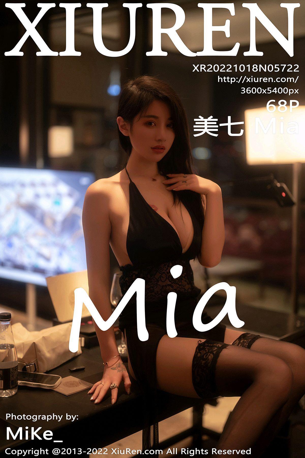 [Xiuren秀人网]2022.10.18 NO.5722 美七Mia[68+1P/483MB]