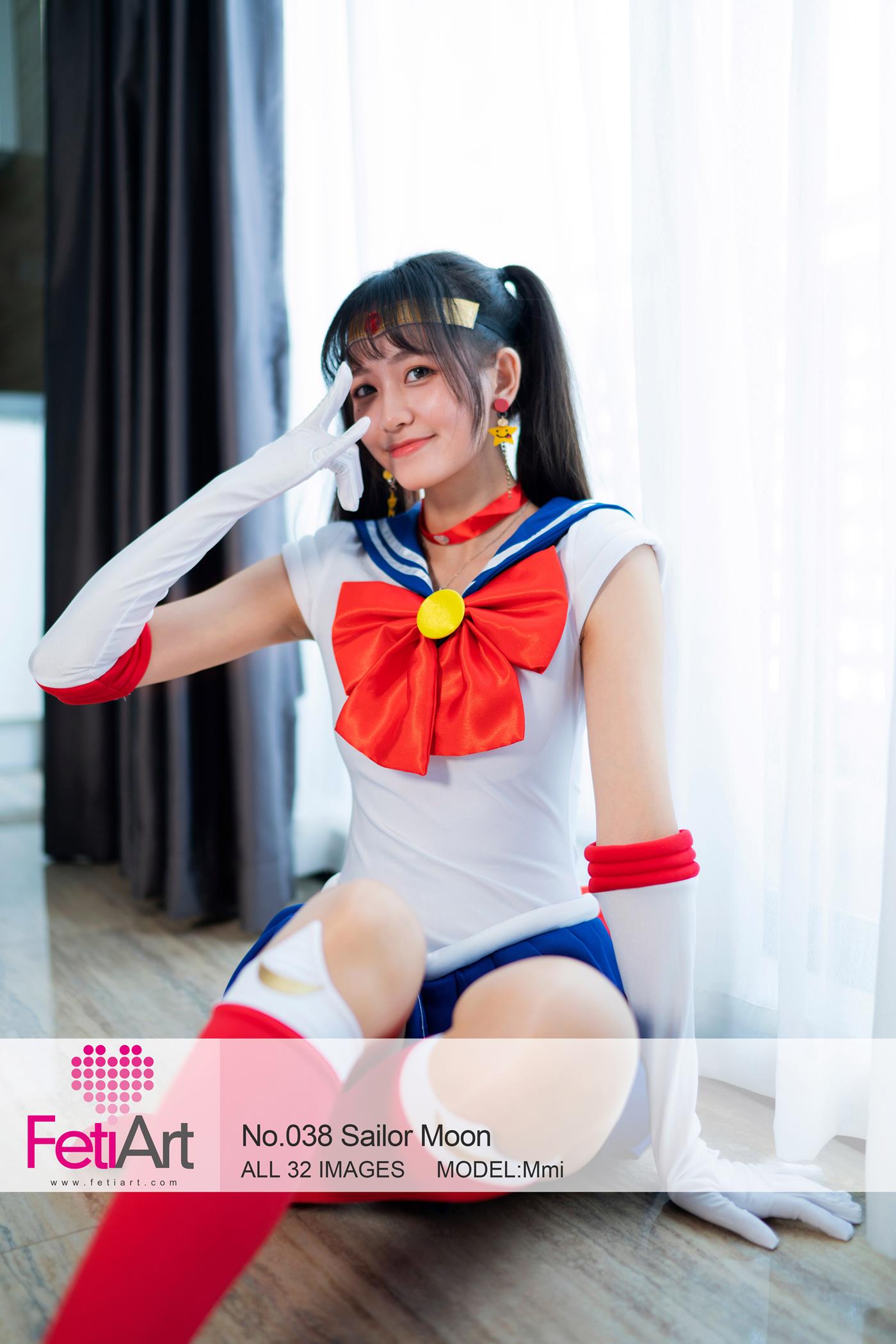 [FetiArt尚物集]NO.038 Sailor Moon MODEL-Mmi[32+1P/50MB]