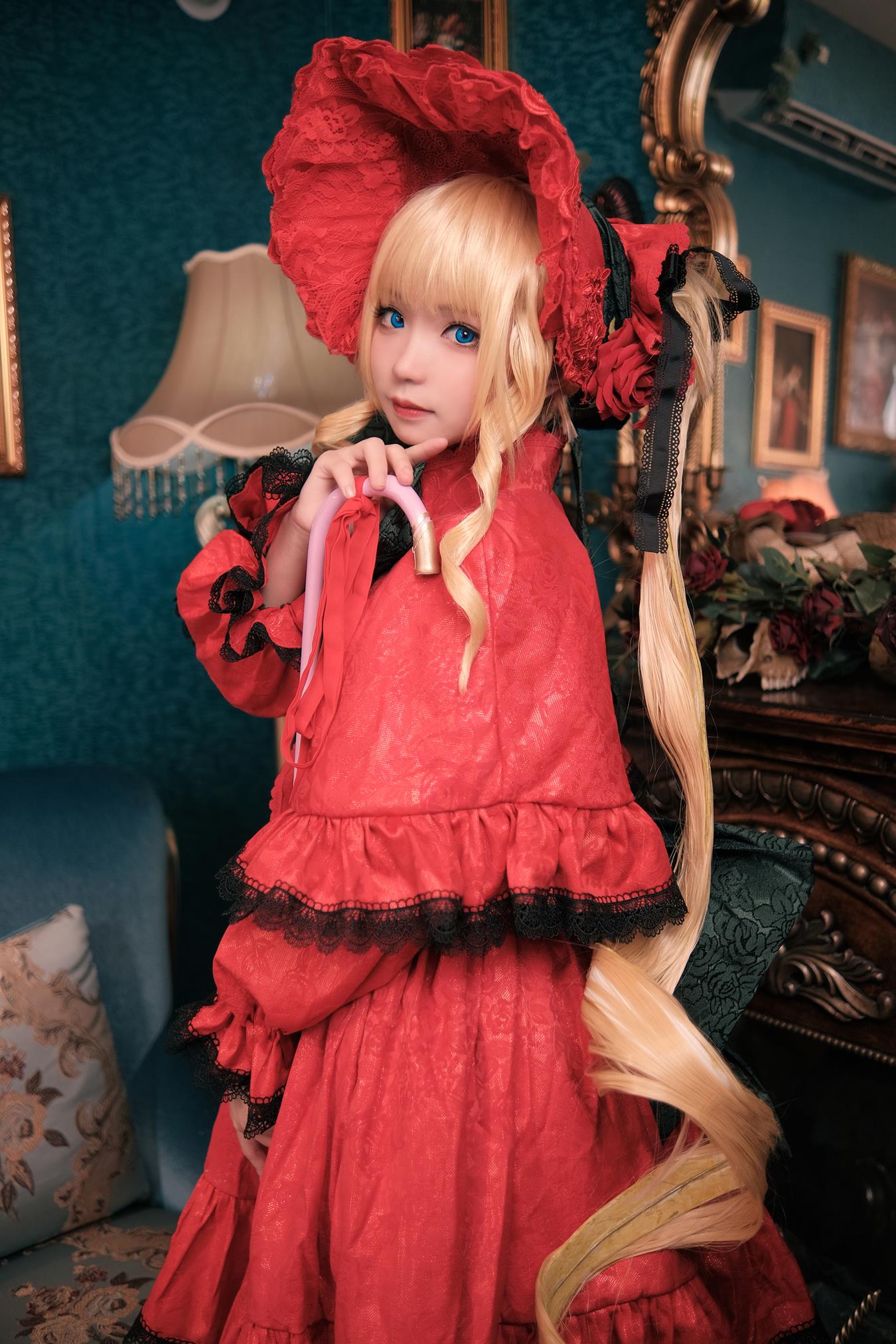 花柒Hana - 蔷薇少女[13P/220MB]