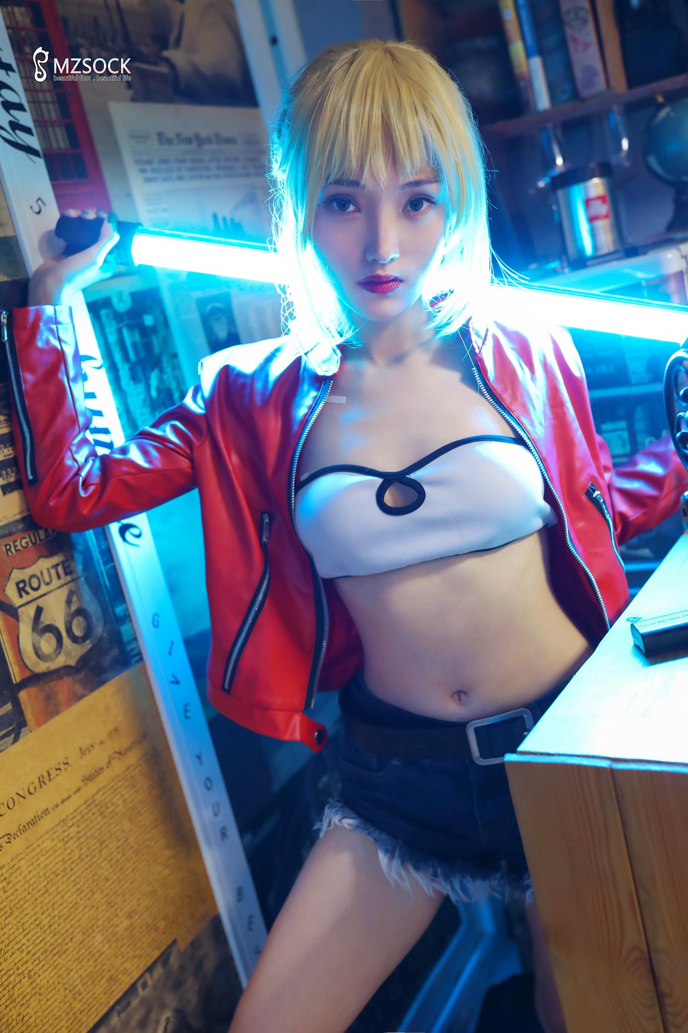 [MZSOCK]爱美足 NO.108 茜茜[74P/182MB]