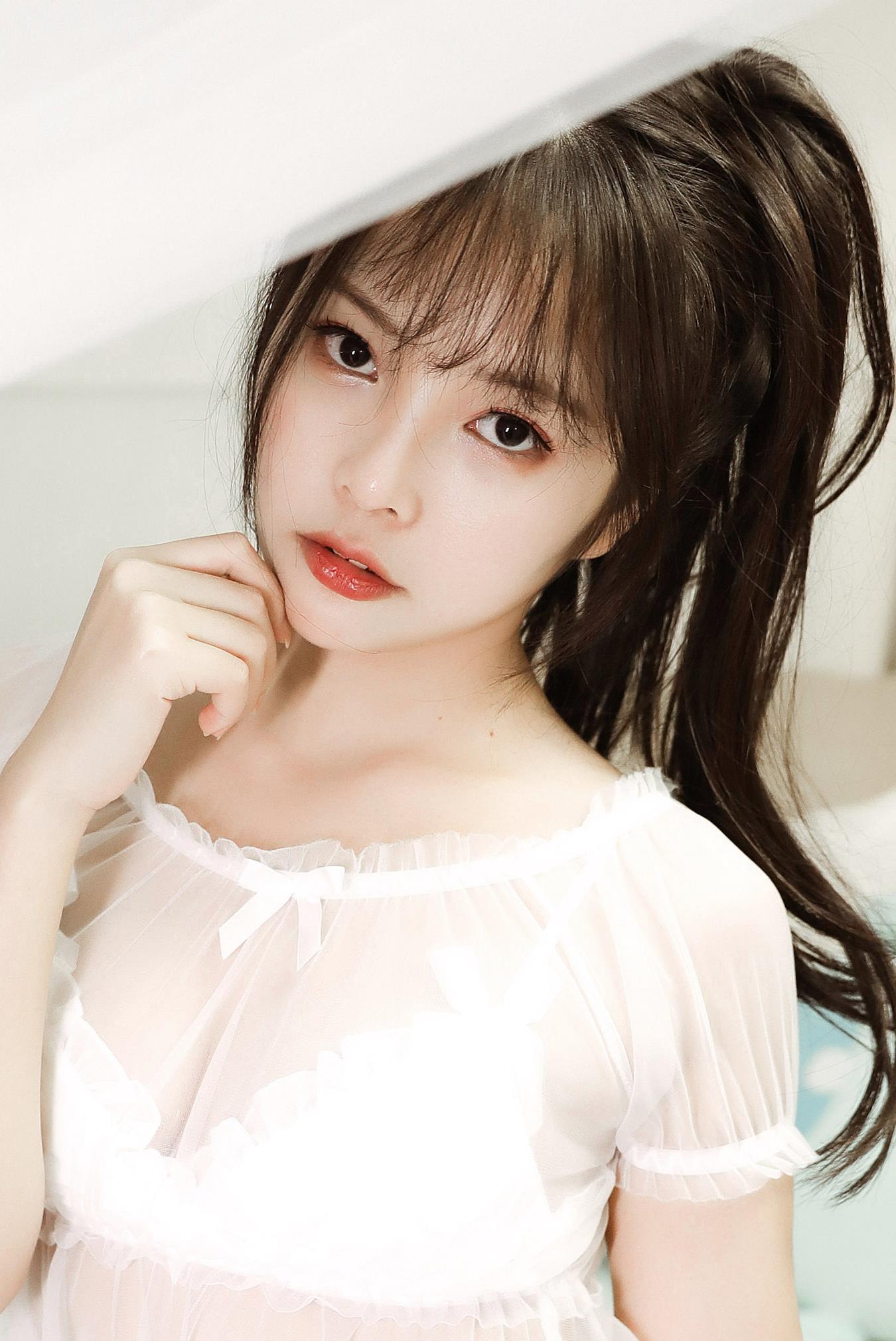 苏嫣嫣阿姨 - 白色猫耳头饰[10P/16MB]