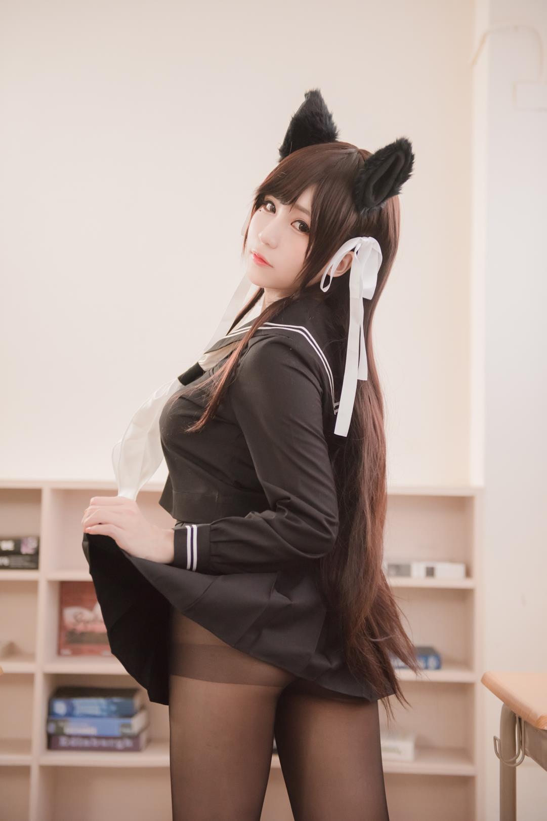 白神泱 - 黑丝兽耳[14P/8.88MB]