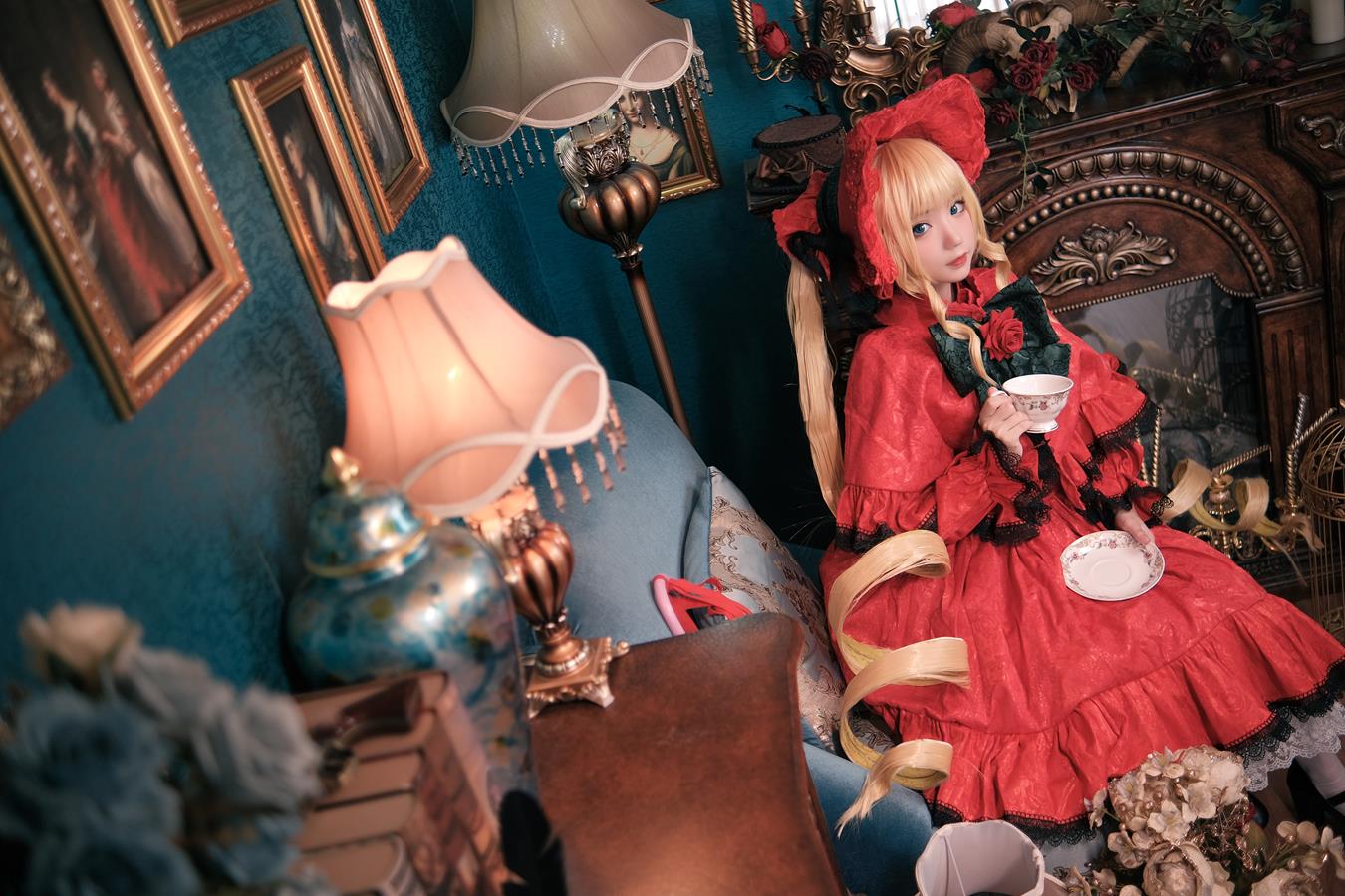 花柒Hana - 蔷薇少女[13P/220MB]