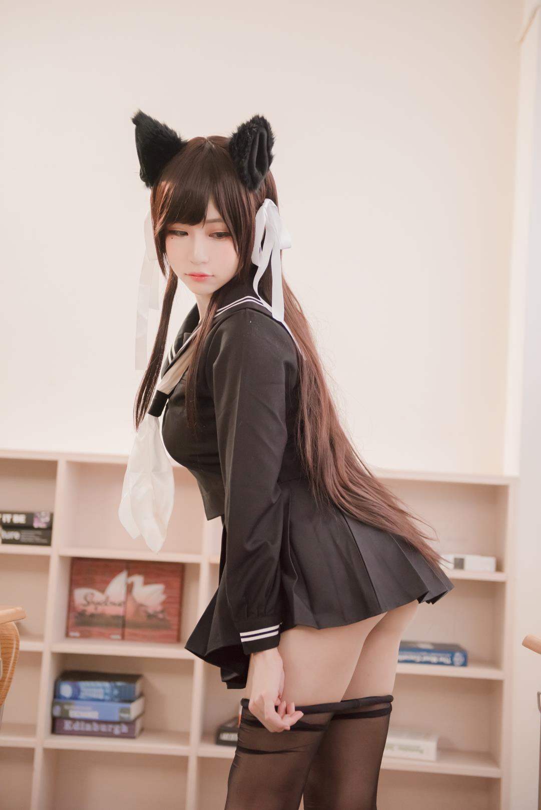 白神泱 - 黑丝兽耳[14P/8.88MB]