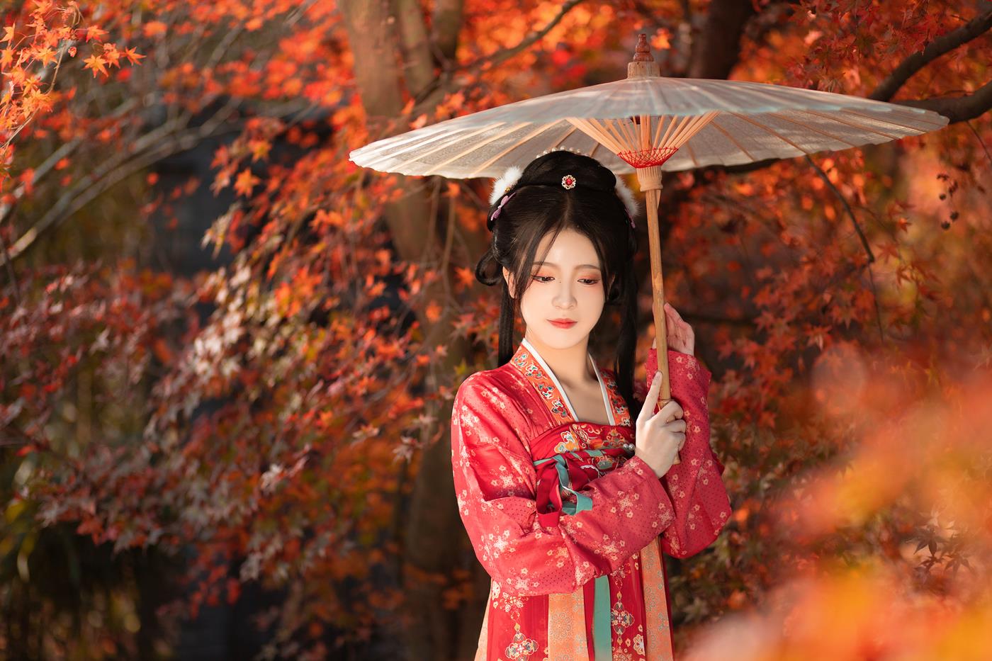 [YITUYU艺图语] 2022.01.24 枫林晚 柚子 [32P/408MB]