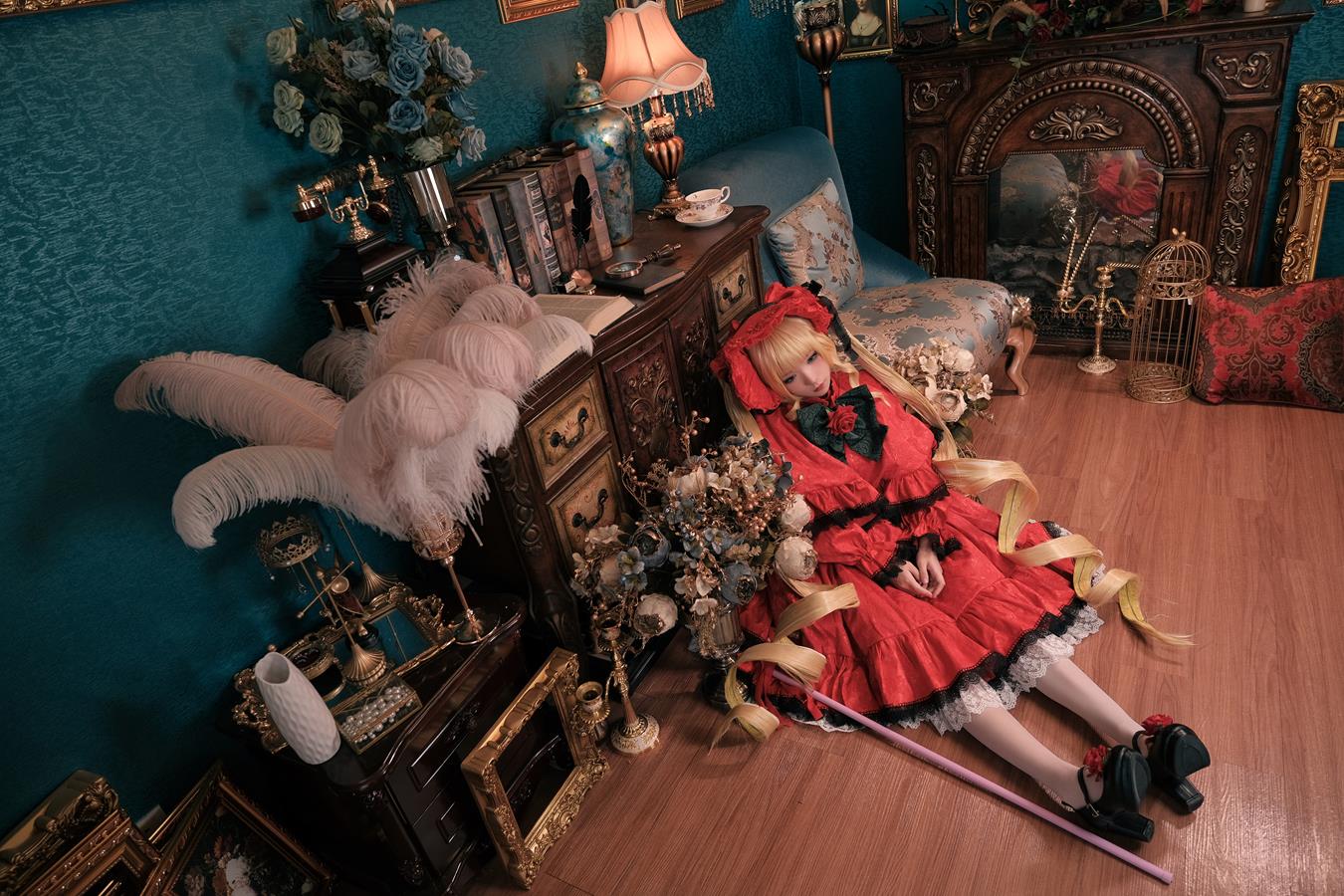 花柒Hana - 蔷薇少女[13P/220MB]