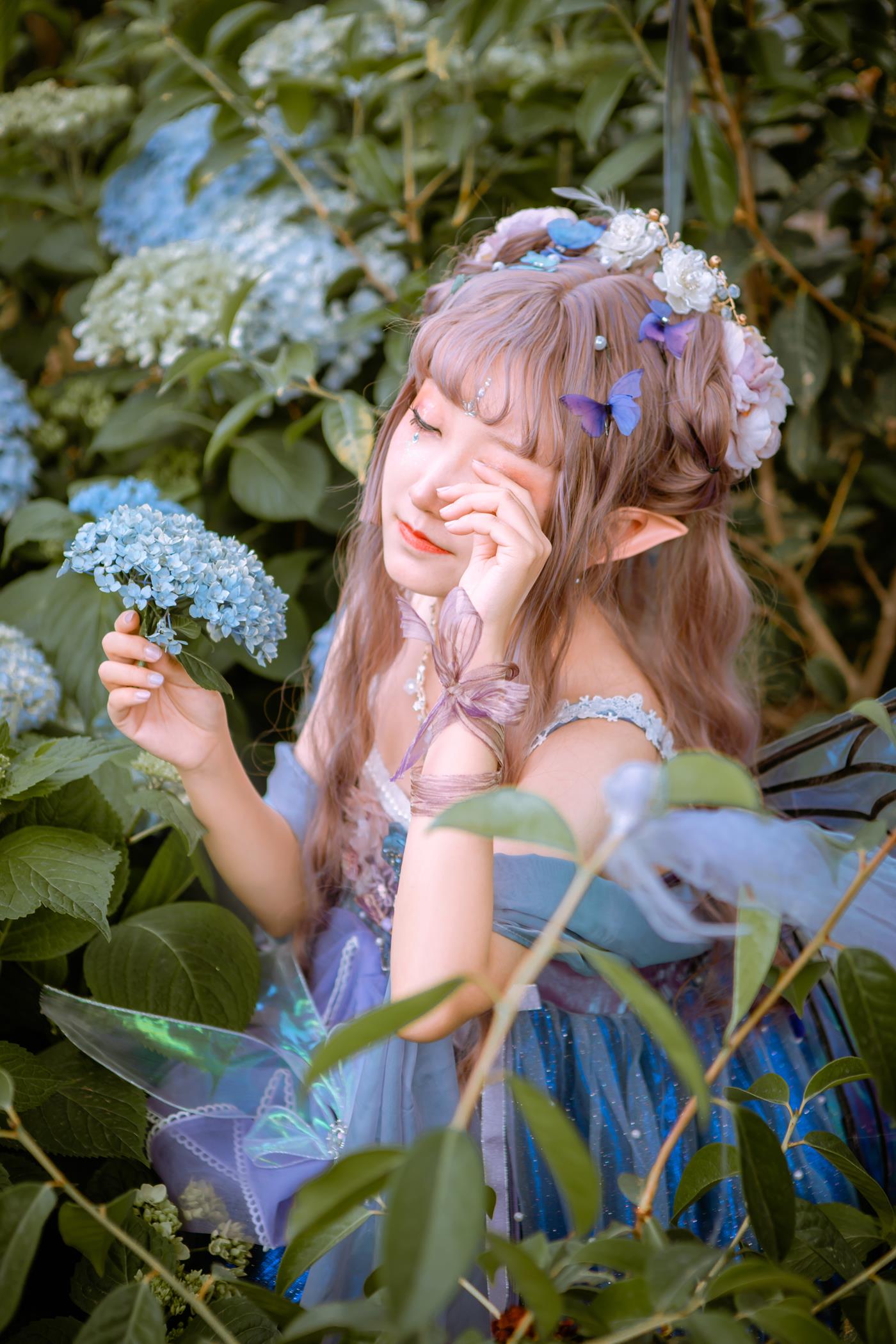 [YITUYU艺图语] 2022.02.11 精灵花季 重羽_KUSHINA-MIO [23P/345MB]