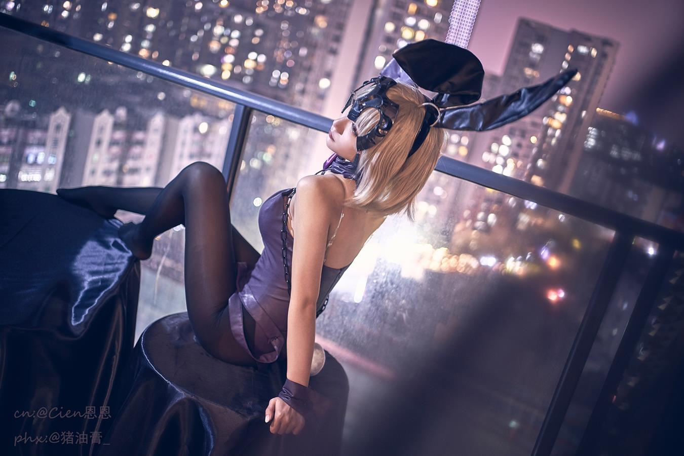 Cien恩恩 - 黑贞兔女郎[17P/55MB]