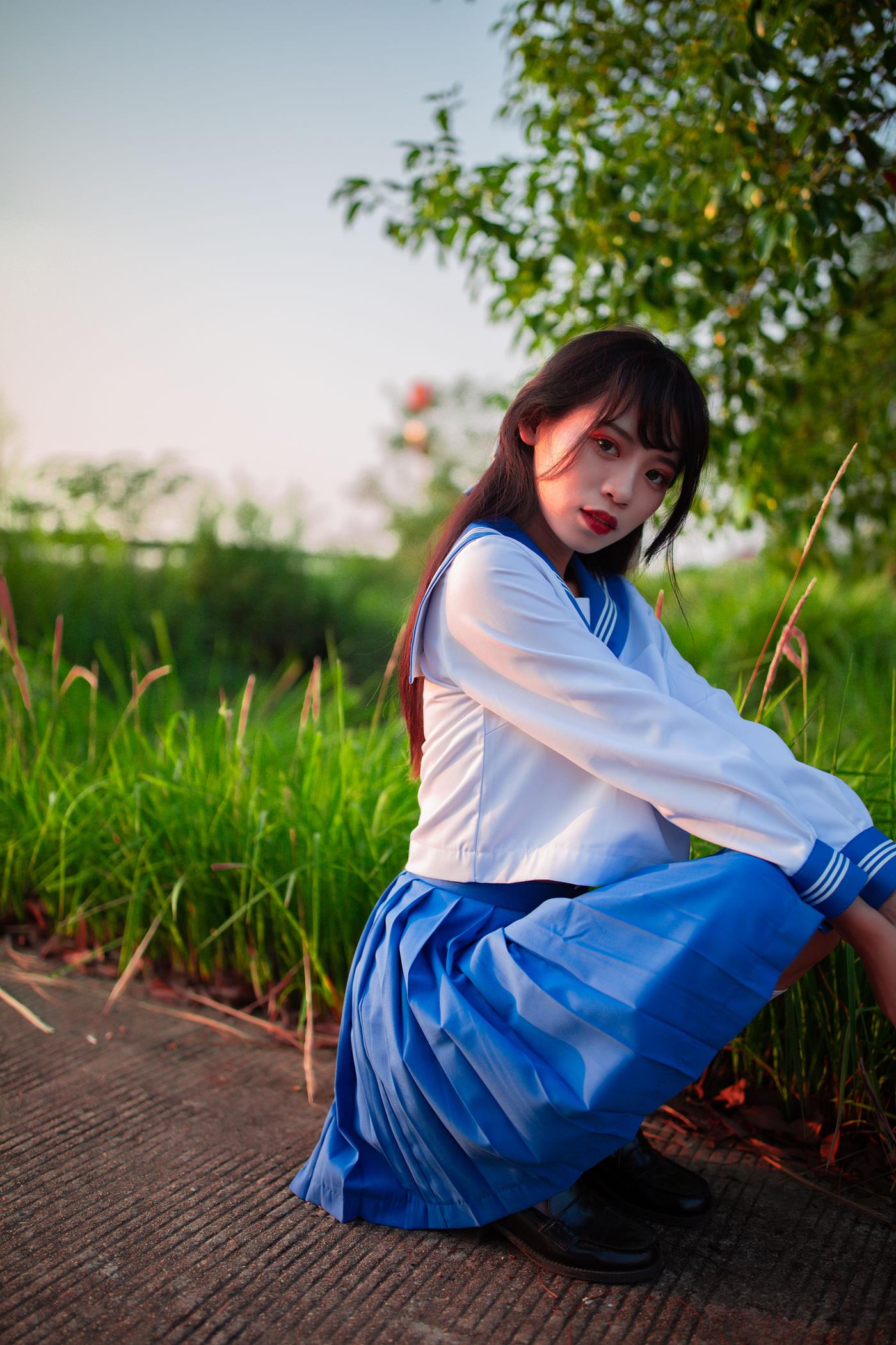 [YITUYU艺图语] 2022.02.02 JK少女 一只橙子 [48P/327MB]