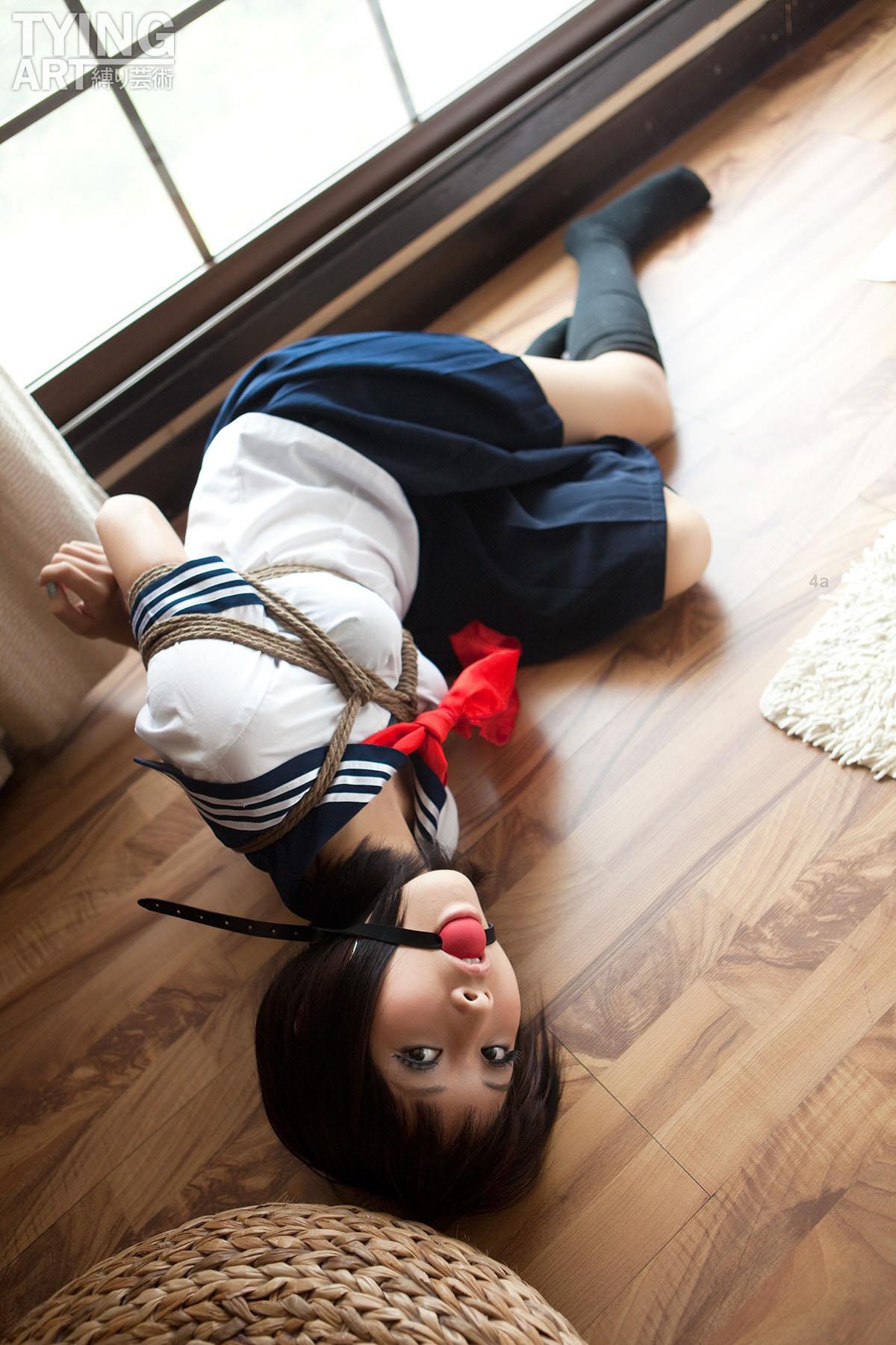 [禁忌摄影]Taboo-love NO.092 TyingArt 縛リ芸術 Dimdim & Shiryl OL & School Girl 2[40P/10.7MB]